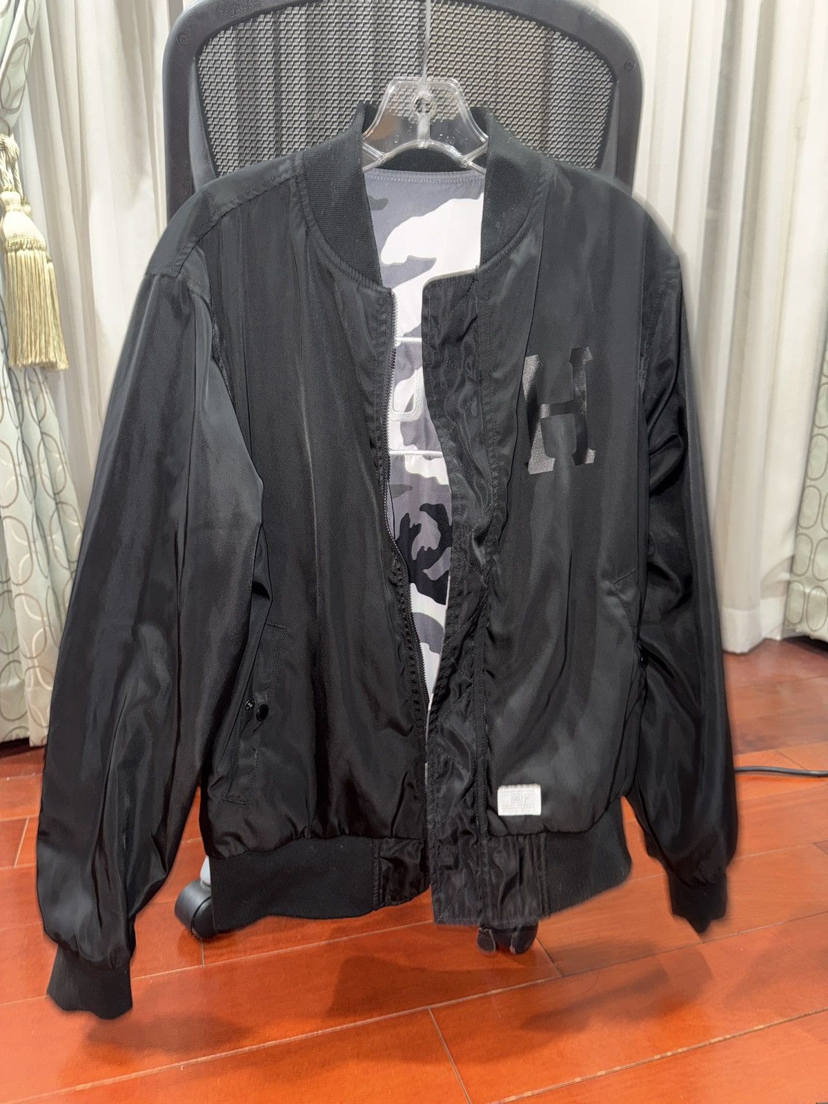 Huf HUF reversible camo bomber Size US M / EU 48-50 / 2 - 3 Thumbnail
