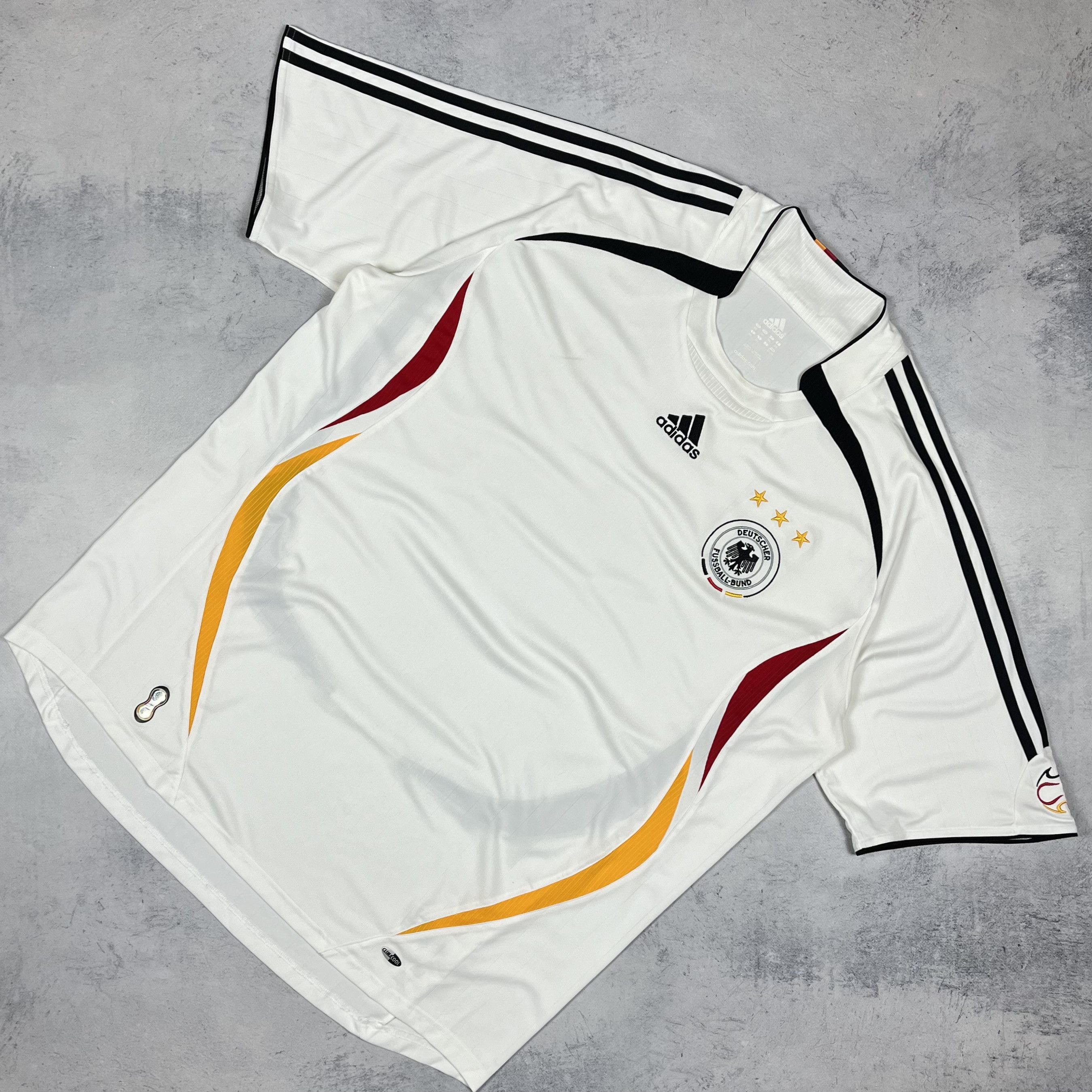 Adidas Vintage Adidas Germany Home Soccer Jersey Shirt 2006/2008 Size US XXL / EU 58 / 5 - 1 Thumbnail