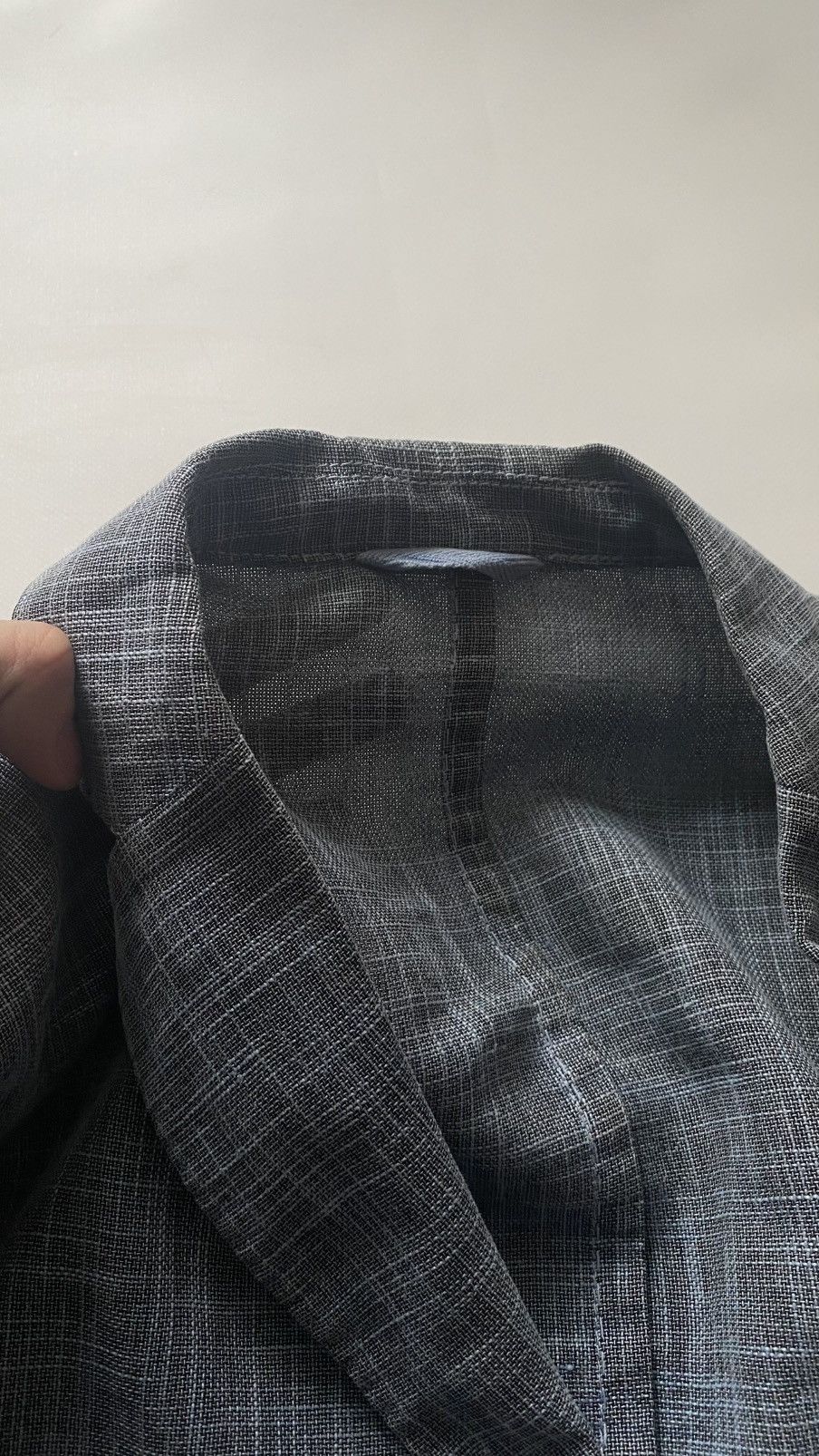 Boggi Boggi Milano Linen Summer Blazer Brunello Cucinelli style Size 54R - 6 Thumbnail