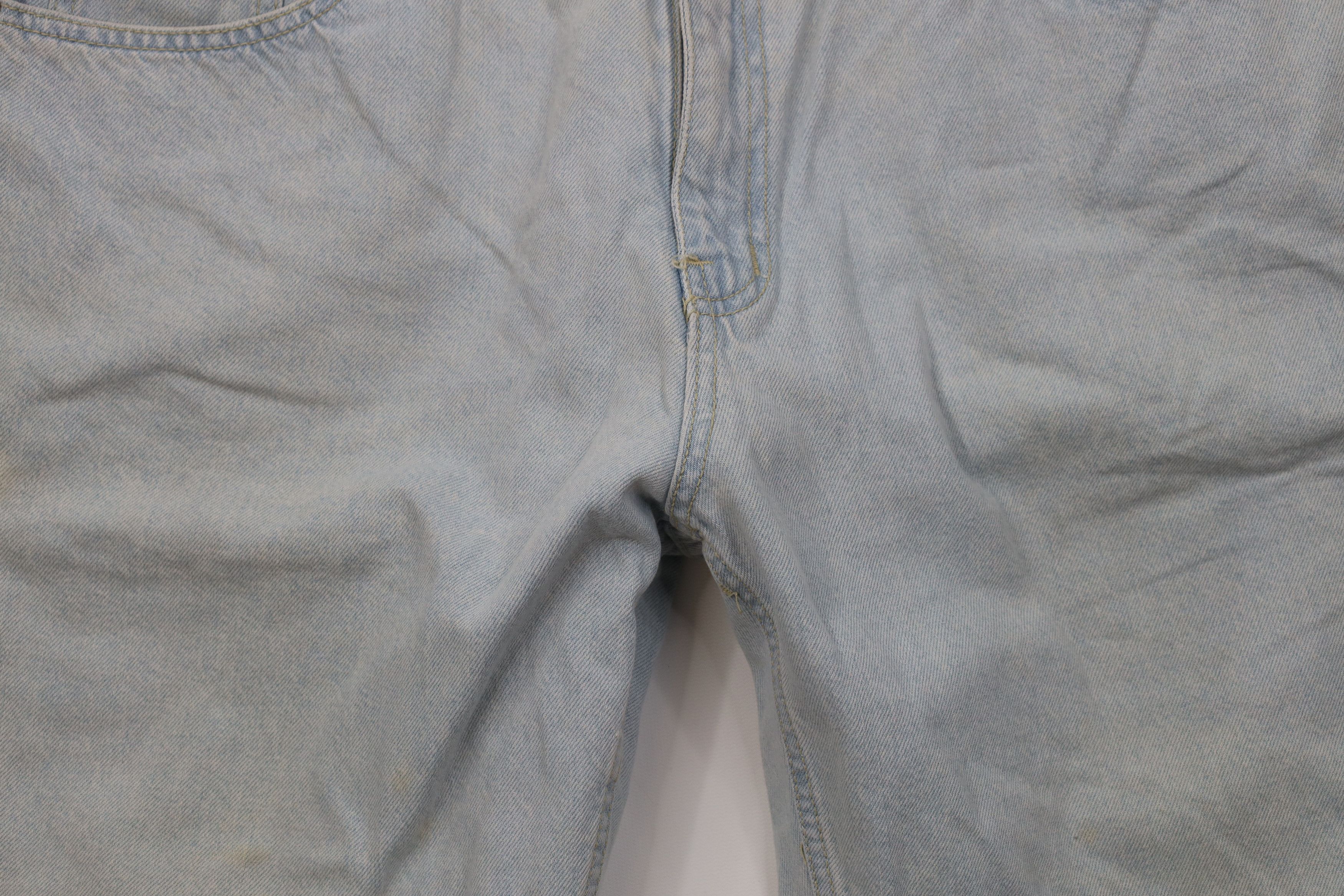Vintage Vintage 90s Streetwear Relaxed Fit Above Knee Denim Shorts Size US 36 / EU 52 - 3 Thumbnail