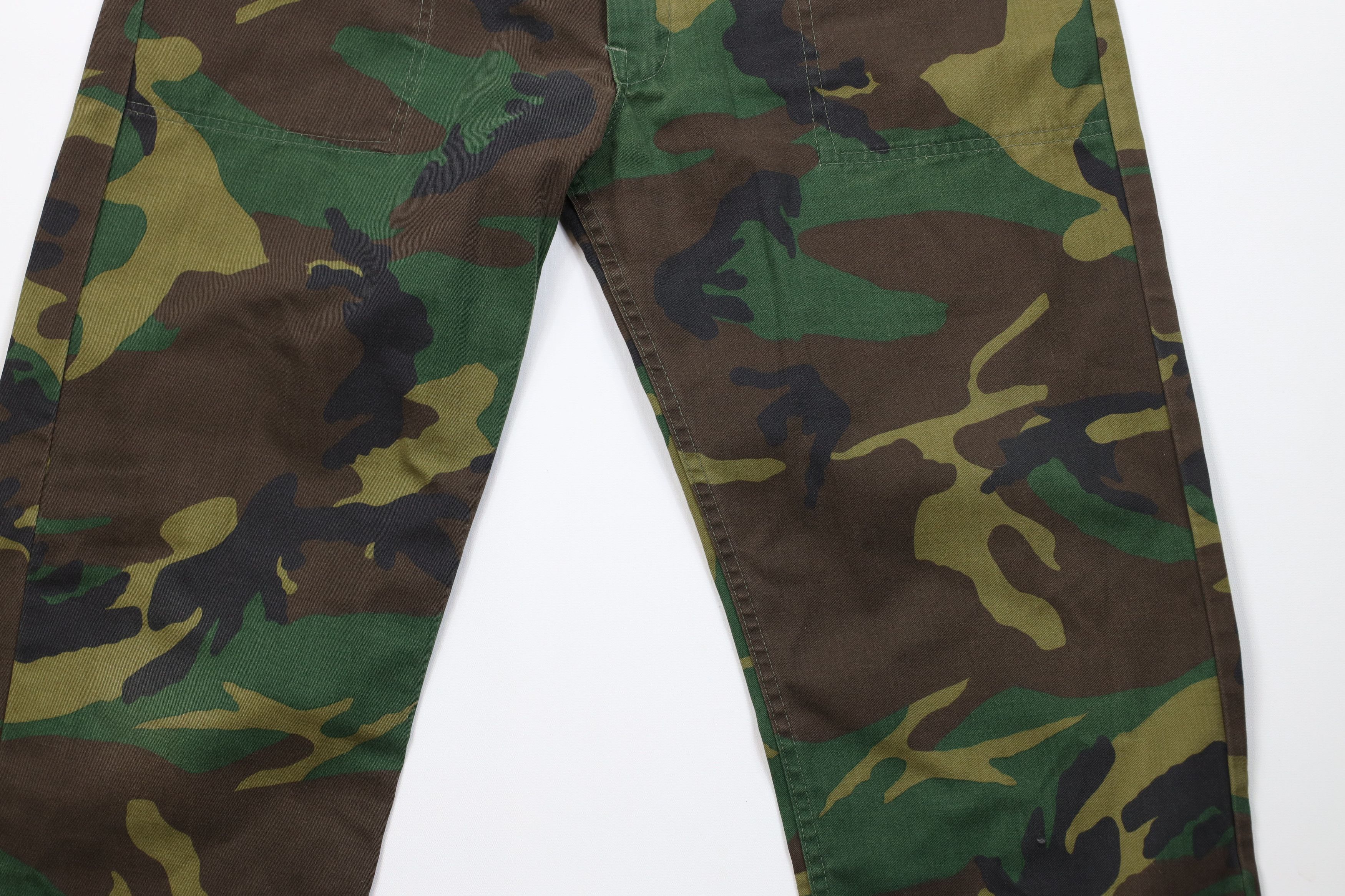 Vintage Vintage 70s Streetwear Camouflage Utility Pants Trousers USA Size US 36 / EU 52 - 3 Thumbnail