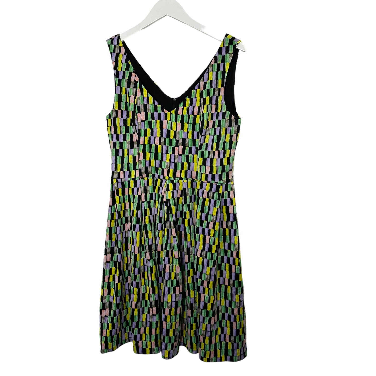 Calvin Klein Calvin Klein Deep Front & Back V Neckline Fit & Flare Dress Size XL / US 12-14 / IT 48-50 - 1 Thumbnail