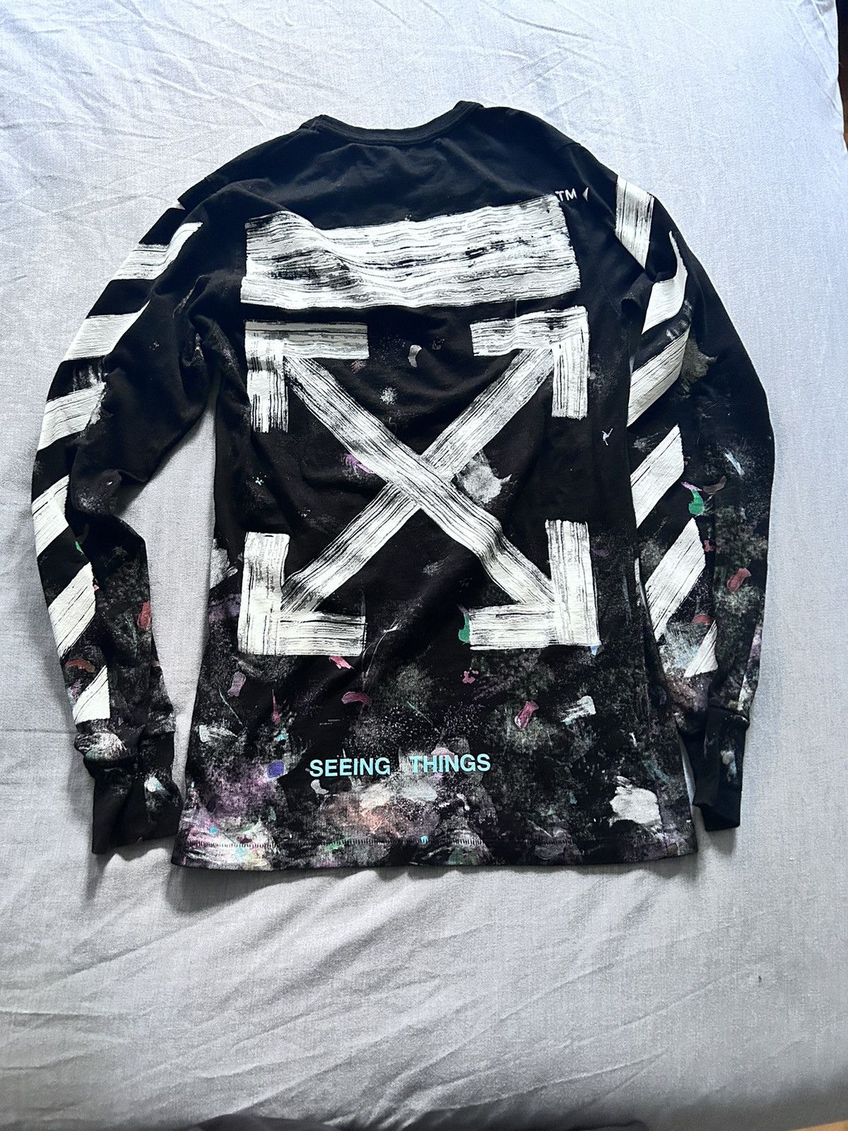 Off-White OFF-WHITE Galaxy Tee Size US XS / EU 42 / 0 - 2 Thumbnail