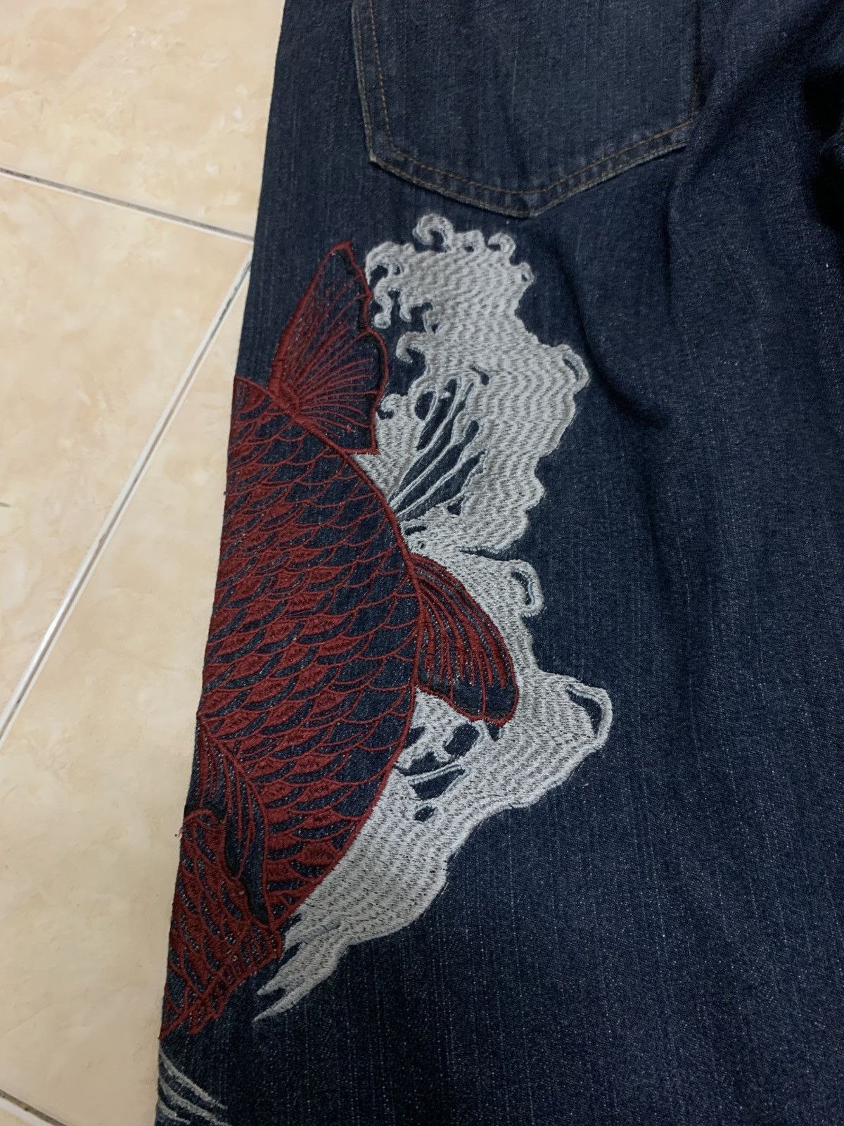 Edition Japan Jeans koi Sukajan Denim Size US 32 / EU 48 - 8 Thumbnail