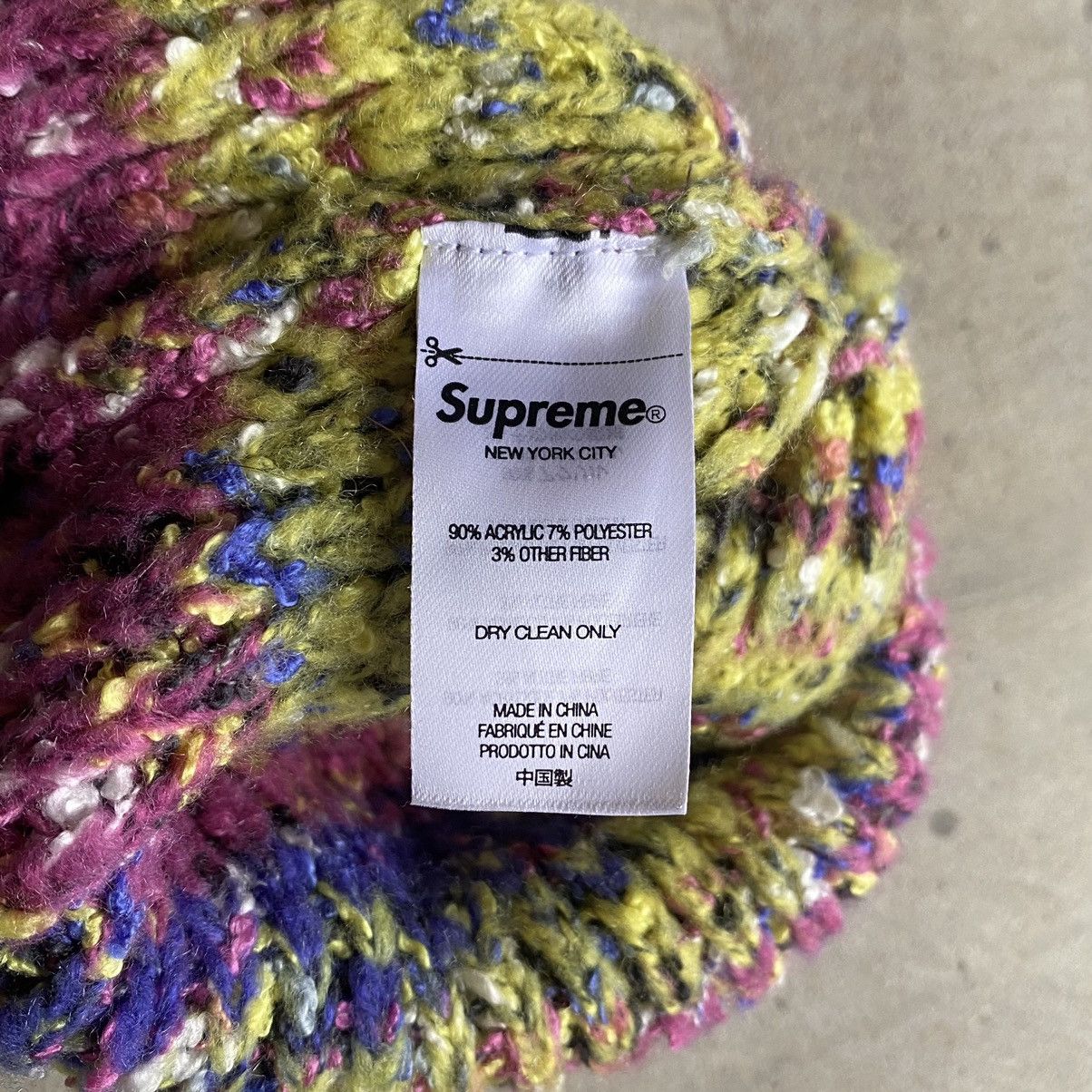 Supreme Supreme Space Dye Knit Beanie Size ONE SIZE - 2 Thumbnail