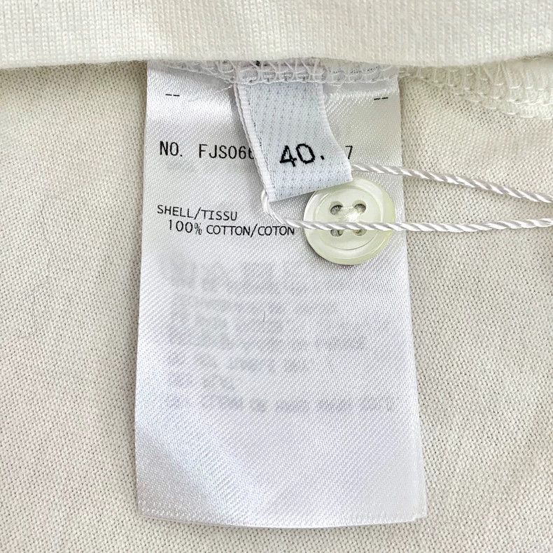 Thom Browne Thom browne White classic four-bar cotton round-neck long-s Size US XXS / EU 40 - 8 Thumbnail