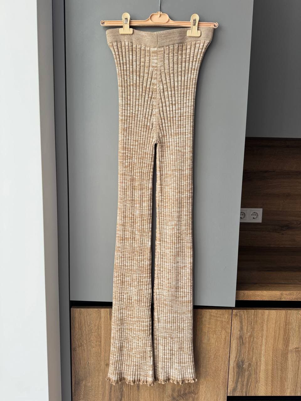 Jil Sander JIL SANDER LUXURY WOOL KNITTED LEGGINGS PANTS Size 27" / US 4 / IT 40 - 2 Thumbnail