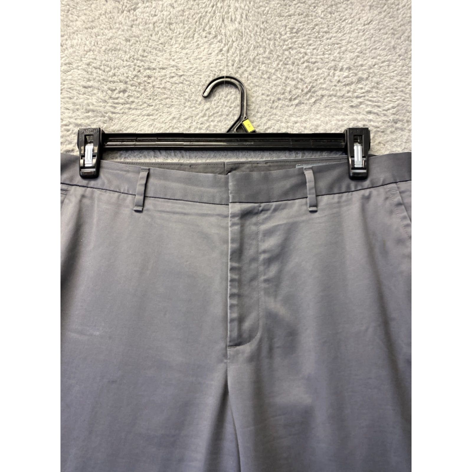 Bonobos Bonobos Chino Pants 34x32 Gray Cotton Slim Straight Mens Size US 34 / EU 50 - 2 Thumbnail