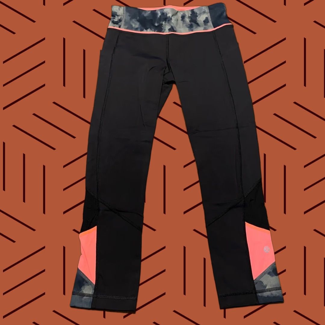 Lululemon Lululemon Leggings Womens 4 Black Capris Workout Pants Lightweight Ladies Size 27" / US 4 / IT 40 - 1 Thumbnail