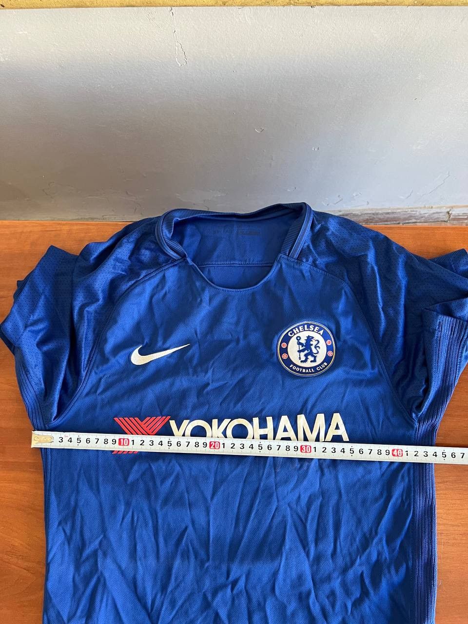 Nike 2017/18 CHELSEA FC #9 MORATA HOME SOCCER FOOTBALL JERSEY S Size US S / EU 44-46 / 1 - 22 Thumbnail