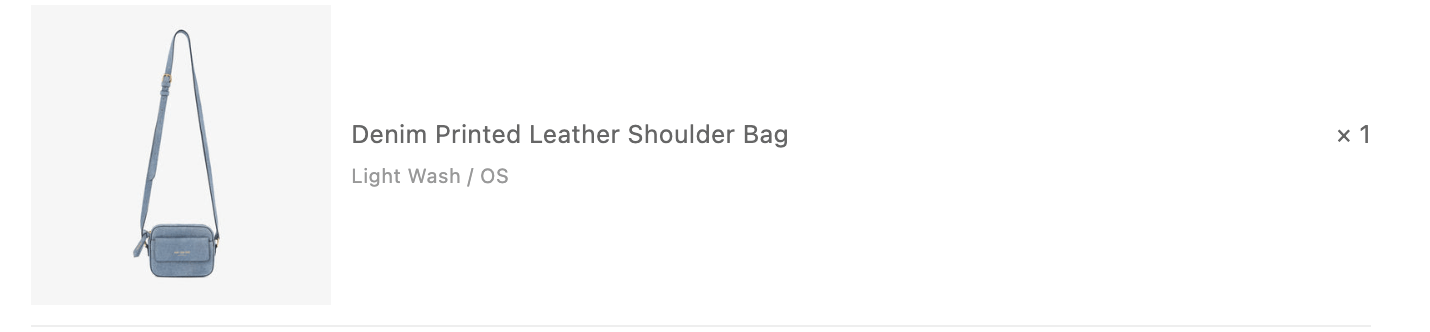 Aime Leon Dore Aime Leon Dore Leather Shoulder Bag Size ONE SIZE - 5 Thumbnail