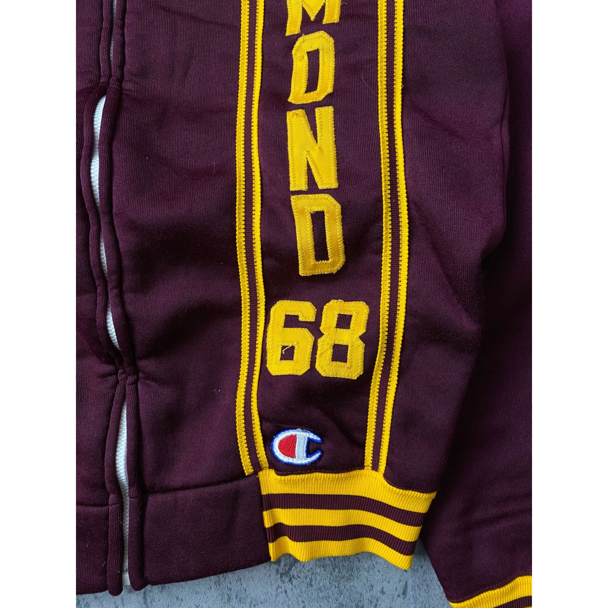 Champion × Vintage 70s 80s Champion Jacket Red Dimond Size US S / EU 44-46 / 1 - 3 Thumbnail