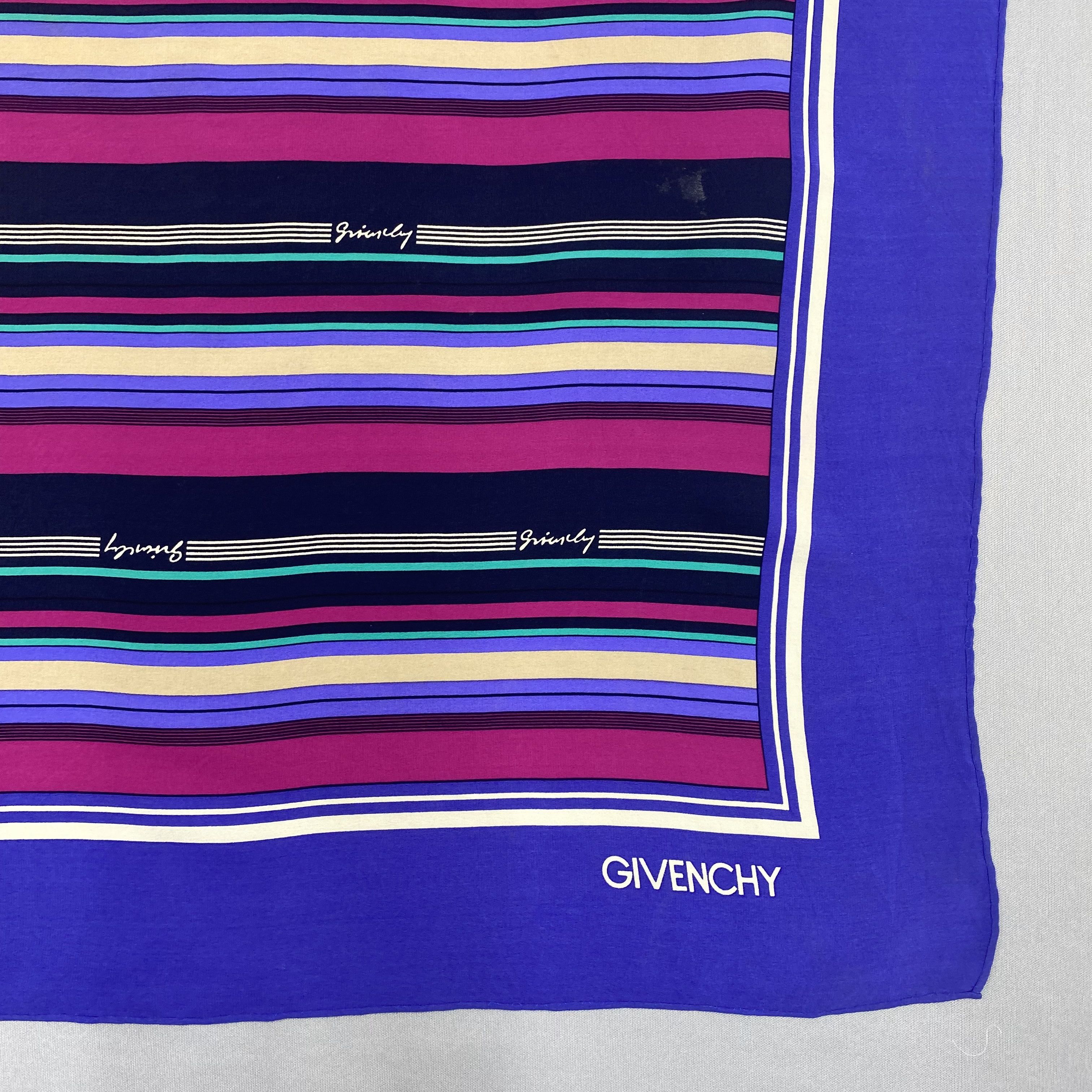 Givenchy Vintage Givenchy SILK Scarf Twill Stole Wraps Scarves Size ONE SIZE - 5 Thumbnail