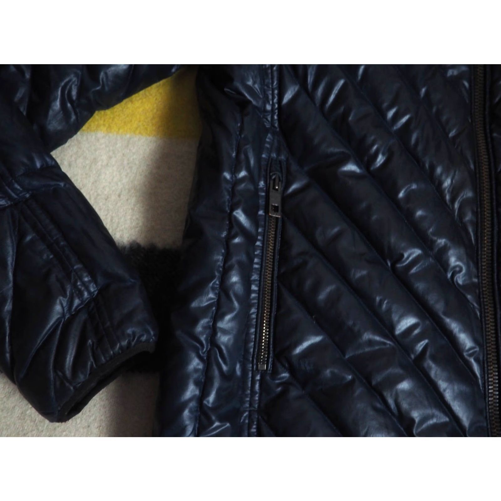 Rag & Bone rag & bone Dark Navy Blue Zip Goose Down Hooded Puffer Jacket Womens M Size M / US 6-8 / IT 42-44 - 7 Thumbnail