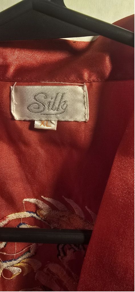 The Unbranded Brand Women's Robe Chinese Silk Brand Size XL Size ONE SIZE - 2 Thumbnail