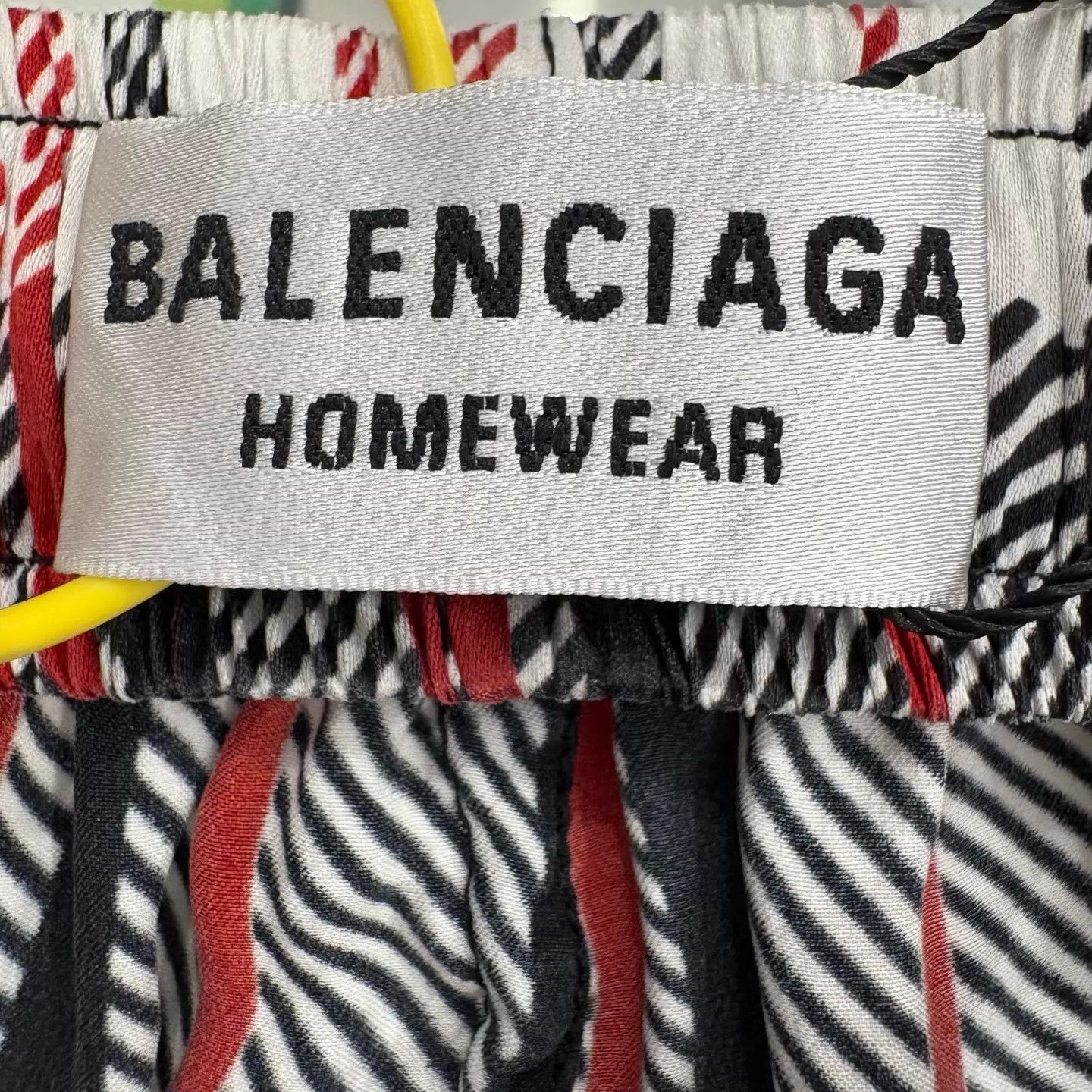 Balenciaga Balenciaga Embroidered Waist Vintage Check HK Wide-Leg Pant Size 26" / US 2 / IT 38 - 3 Thumbnail