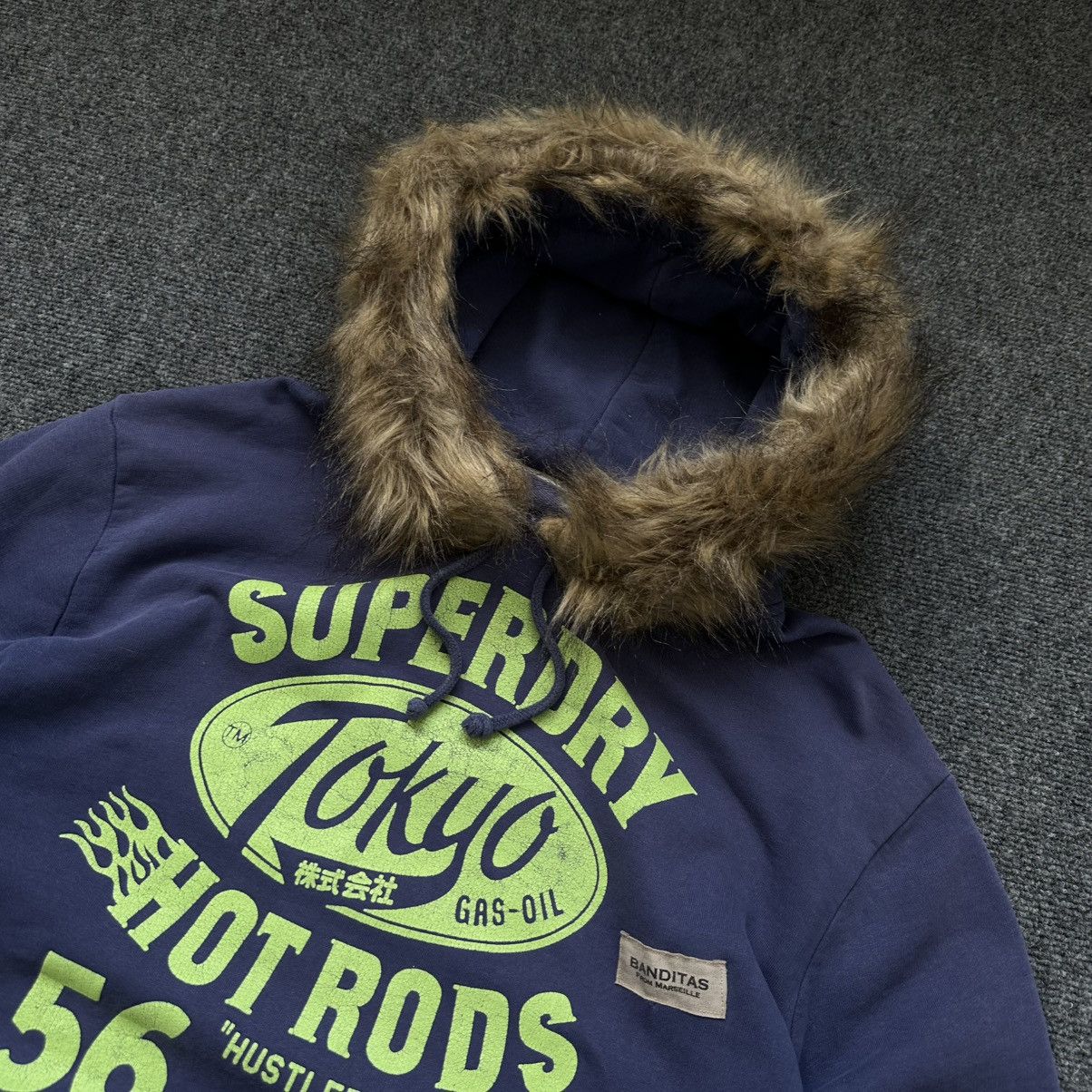 Superdry VTG Custom Superdry Hoodie Size XXl Pop Punk Hype Trend Size US XXL / EU 58 / 5 - 5 Thumbnail