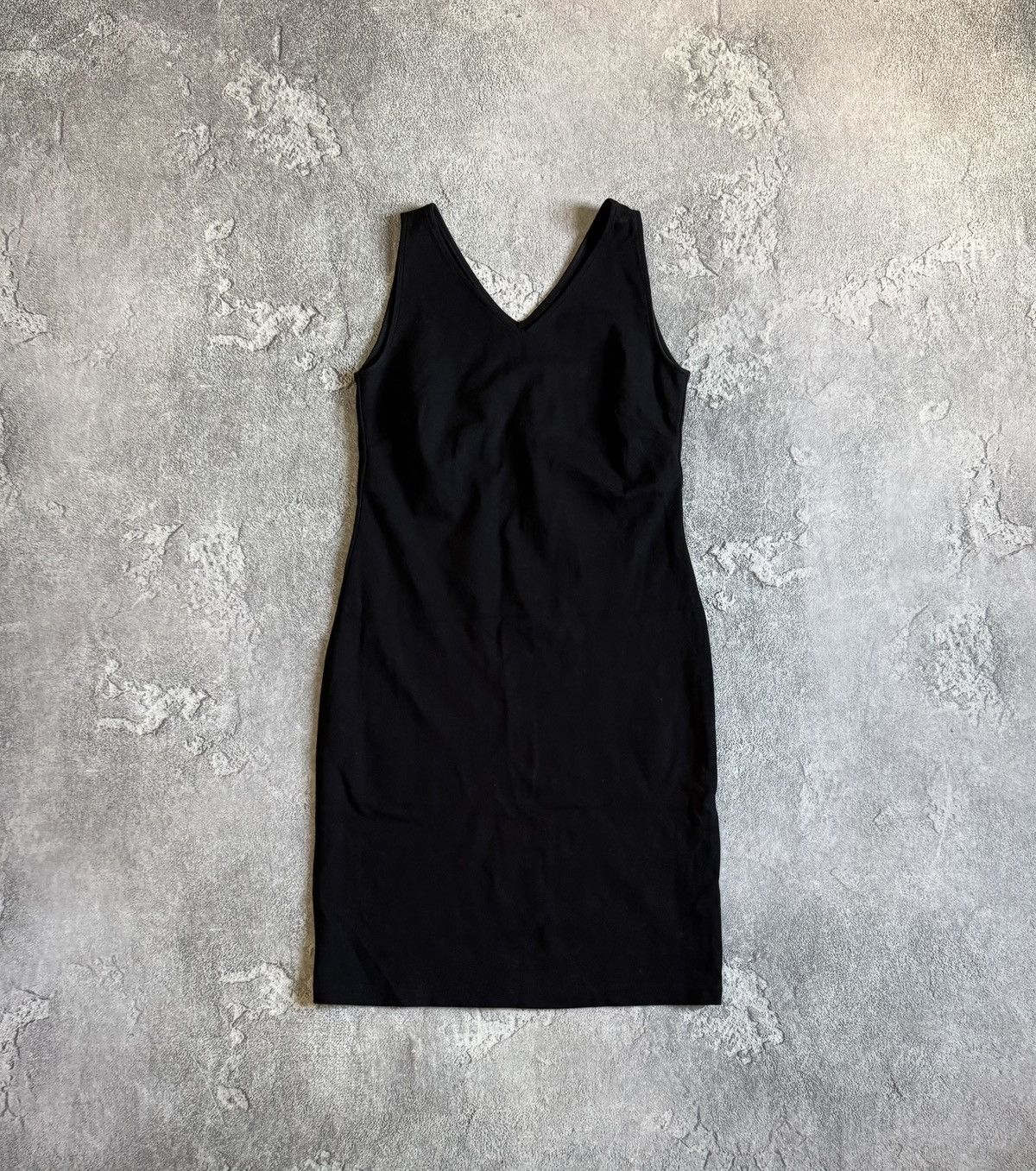 Sarah Pacini Sarah Pacini 0size black mini avantgarde dress 👗 tank pencil Size S / US 4 / IT 40 - 4 Thumbnail
