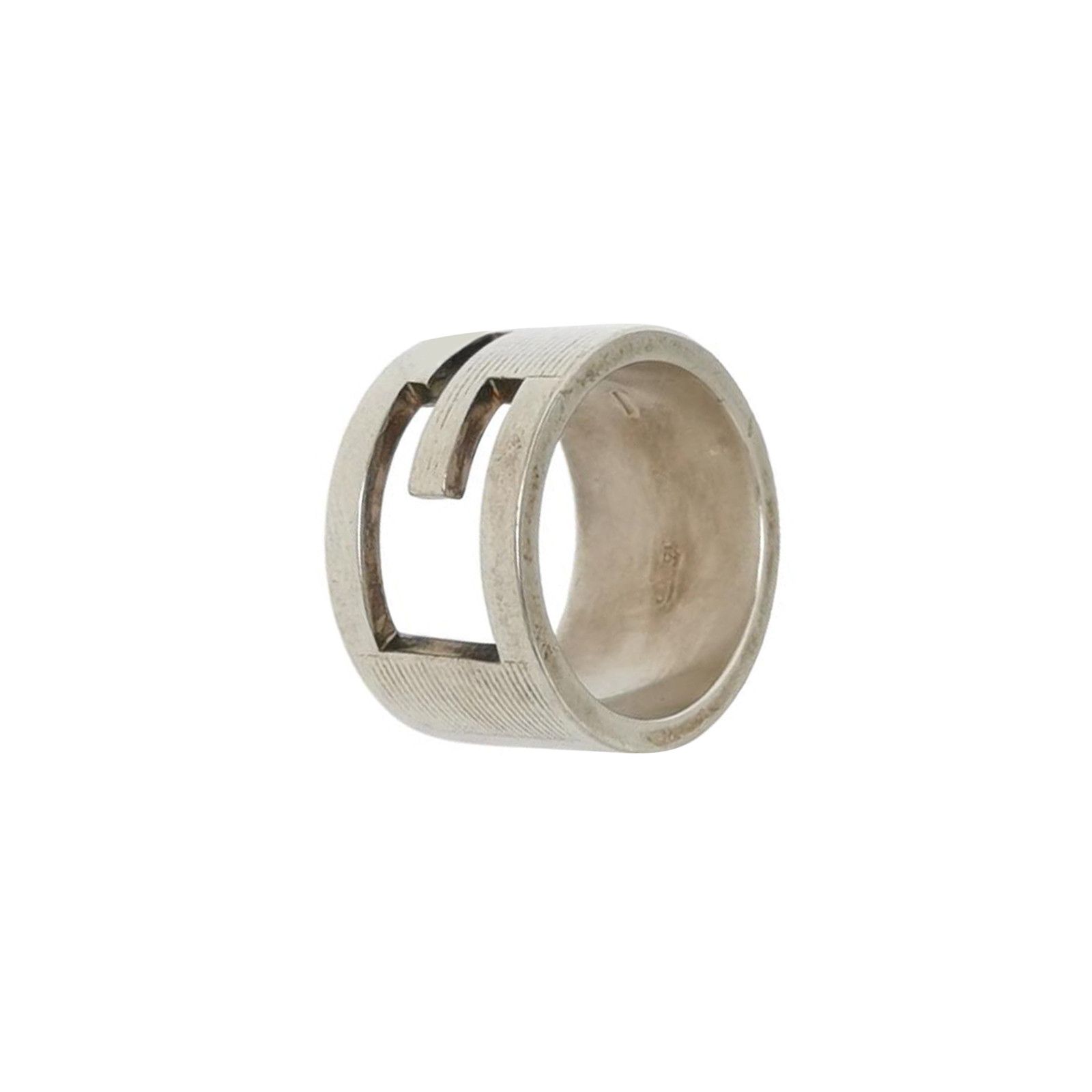 Gucci Gucci S925 Hollow G Logo Ring Size 13 -z2505 Size ONE SIZE - 1 Thumbnail