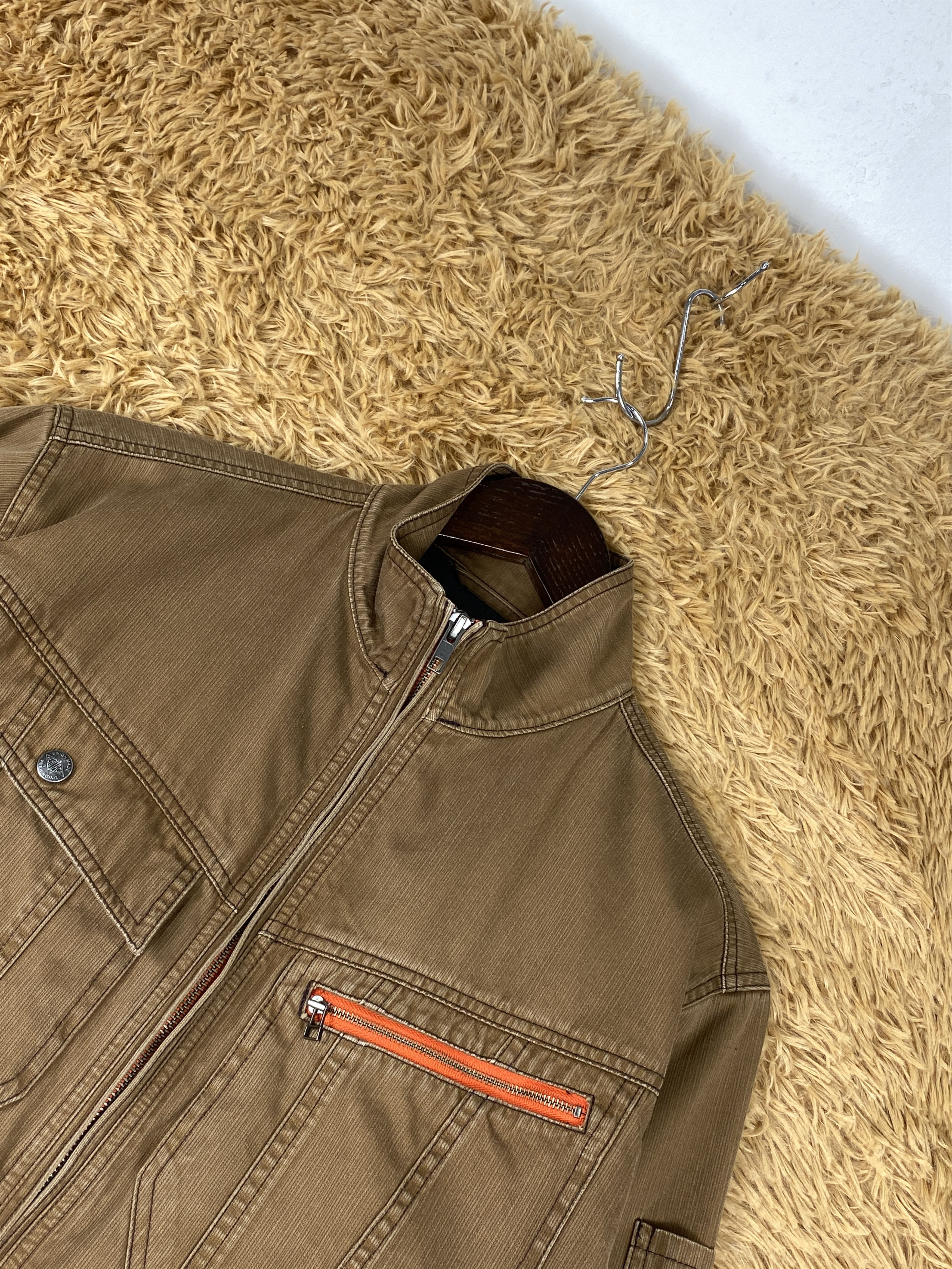 Japanese Brand Vintage Jawin Rugged Zip Up Jacket J1822 Size US S / EU 44-46 / 1 - 2 Thumbnail