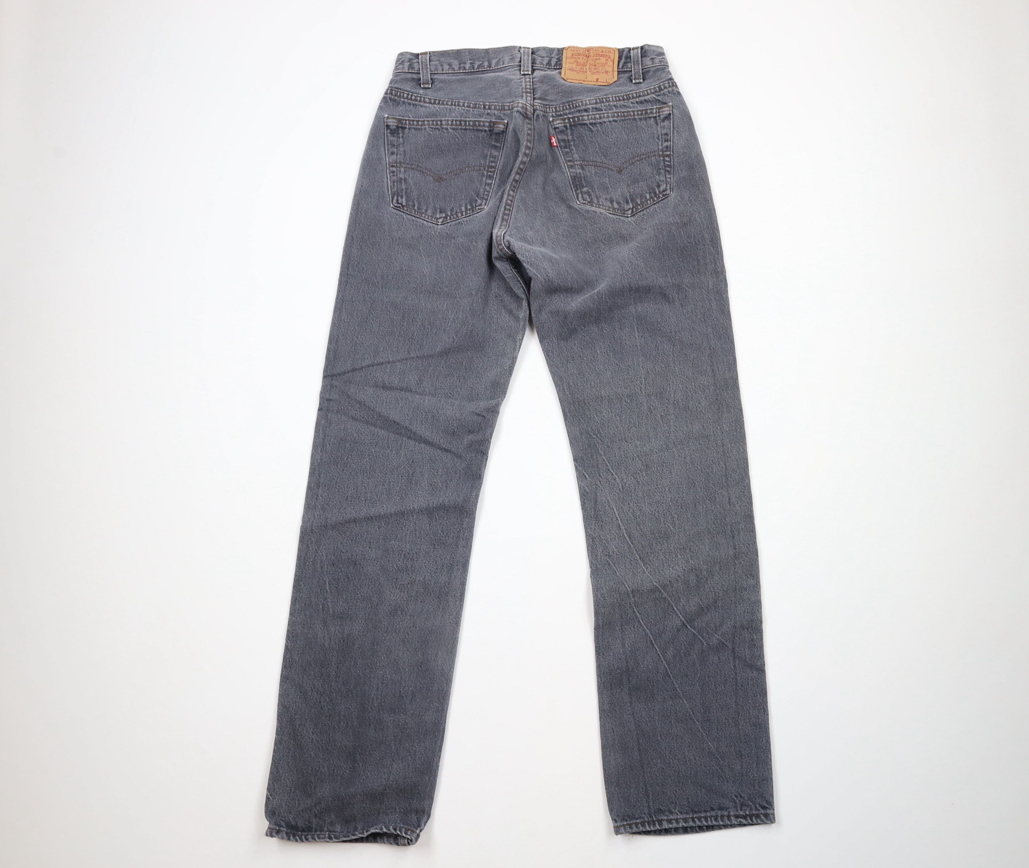 Levi's × Vintage Vintage 80s Levis Button Fly Original Fit Jeans Gray USA Size US 30 / EU 46 - 8 Thumbnail