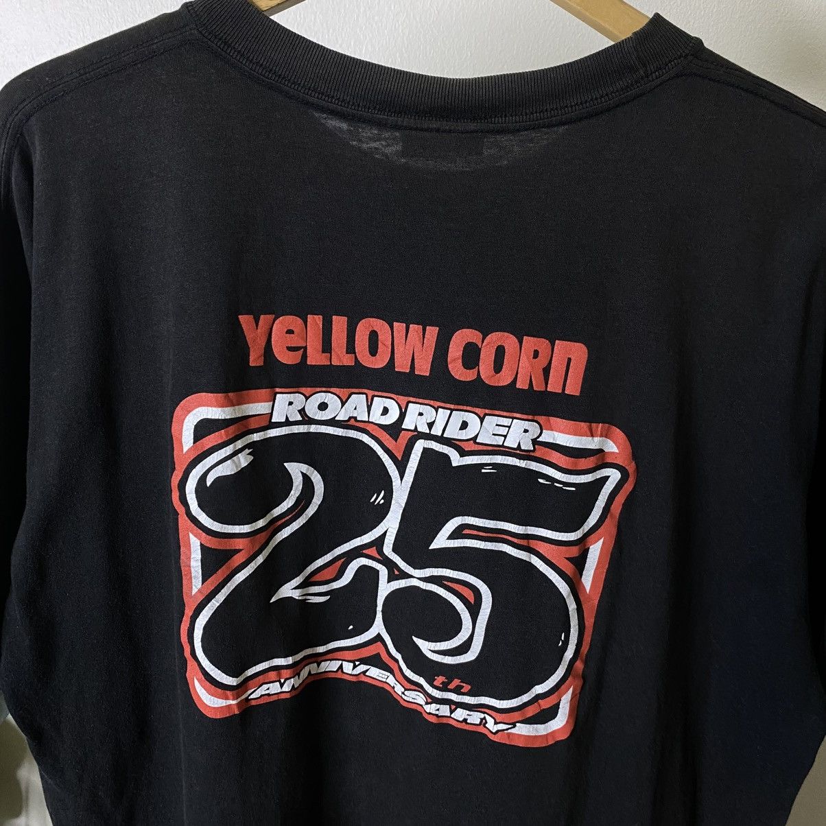 Vintage Y2K Yellow Corn Sledge Hammer 25th Anniversary Racing Tshirt Size US L / EU 52-54 / 3 - 2 Thumbnail
