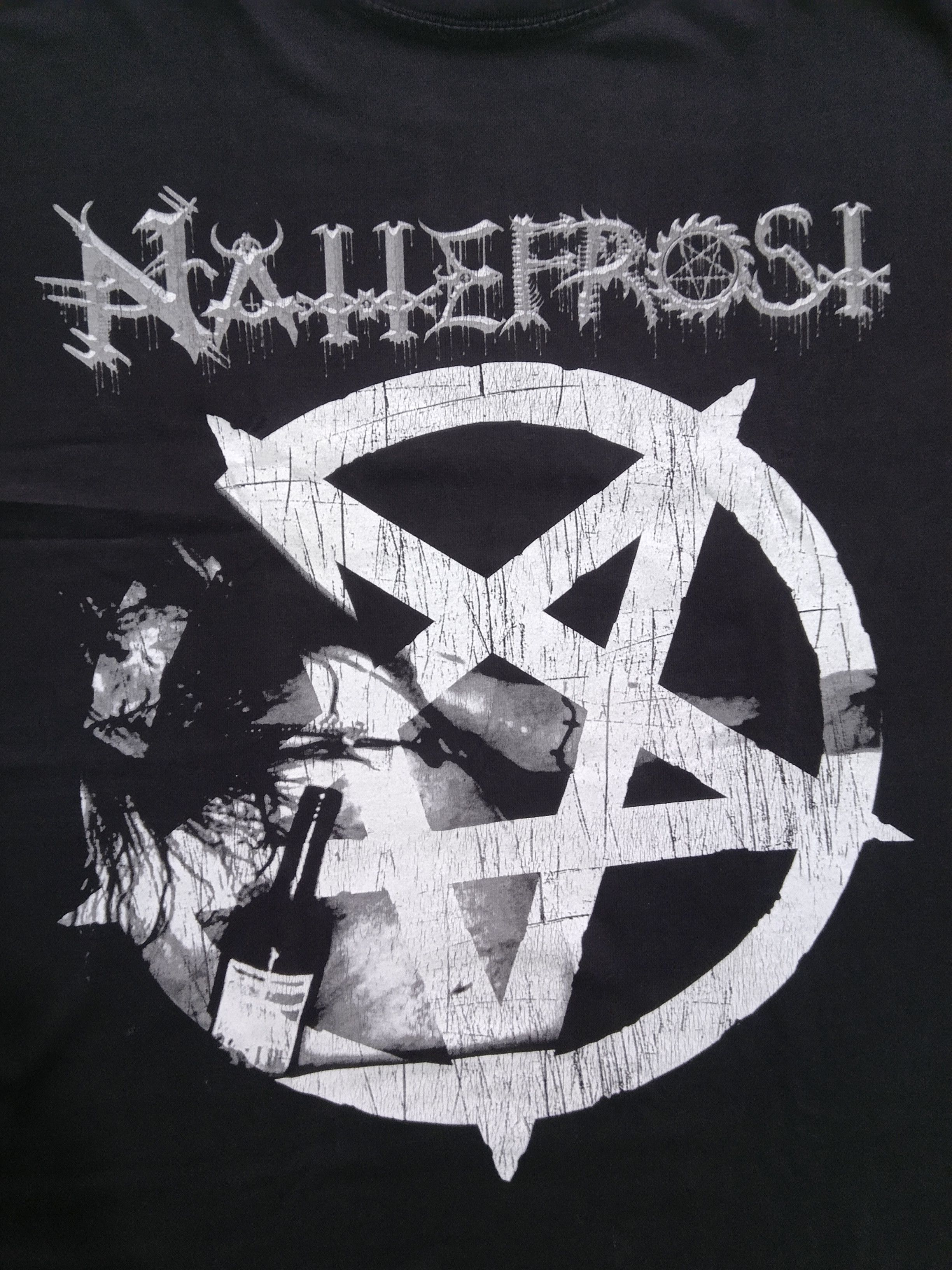 Band Tees × Vintage NATTEFROST terrorist Size US XL / EU 56 / 4 - 2 Thumbnail