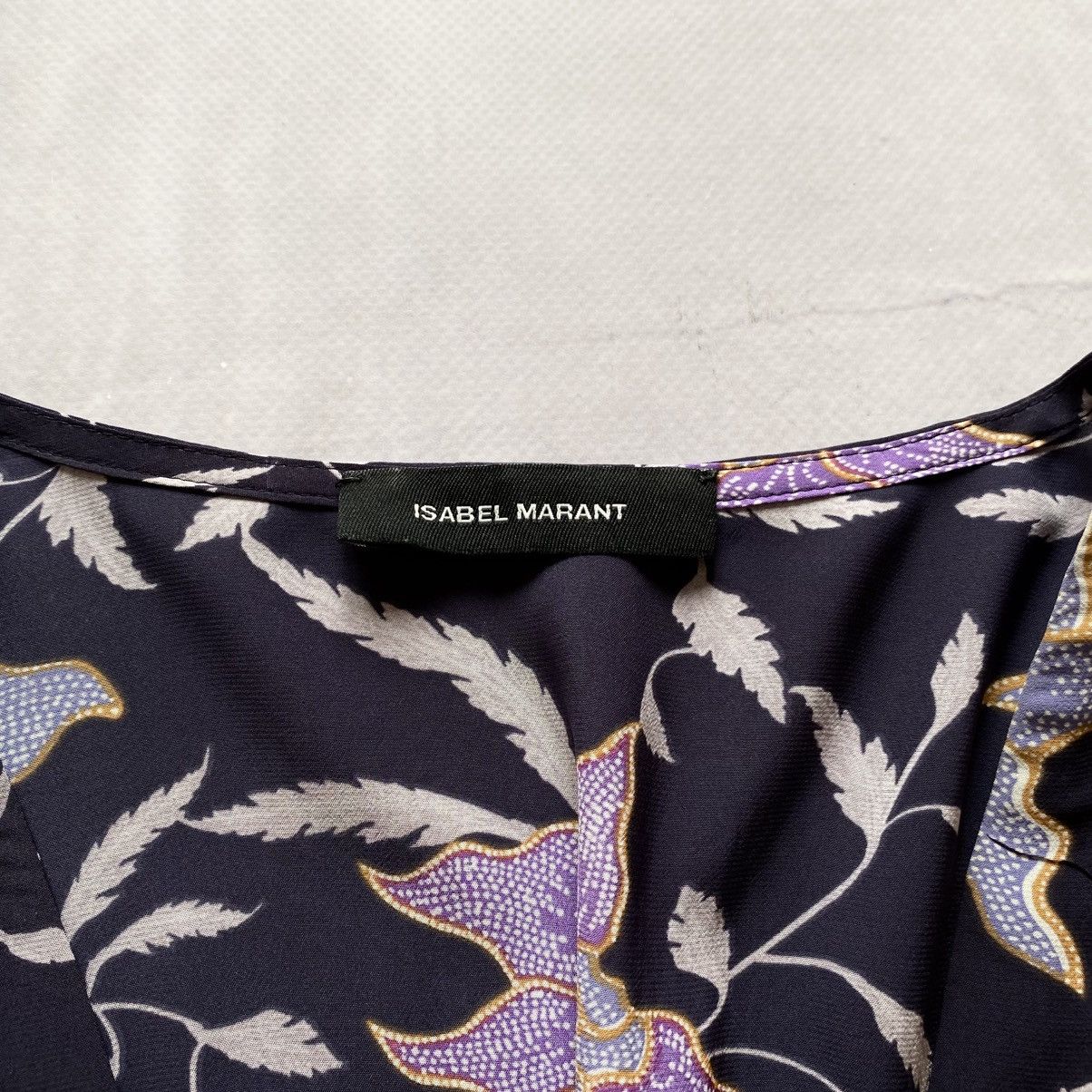 Isabel Marant Cute Isabel Marant Omeya Maxi Viscosa Flowers Floral Dress Size XS / US 0-2 / IT 36-38 - 10 Thumbnail