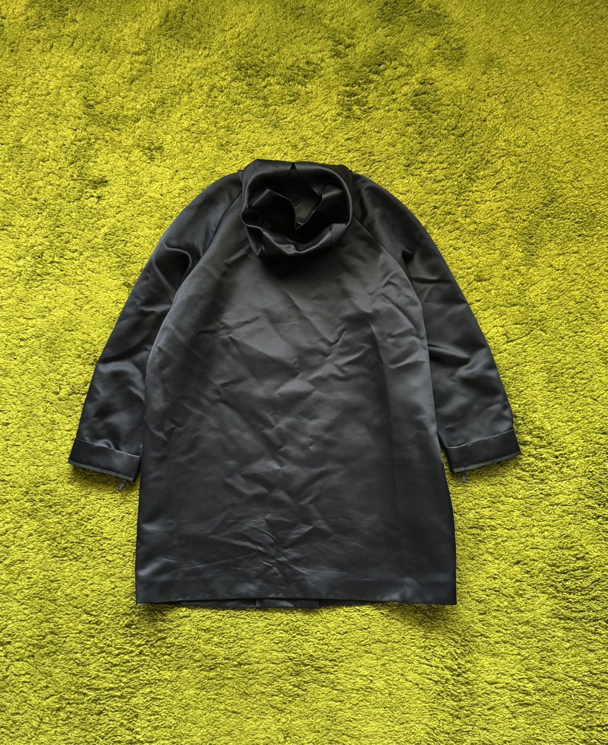 Jil Sander Jil Sander 100% silk avant garde parka coat Size XS / US 0-2 / IT 36-38 - 3 Thumbnail