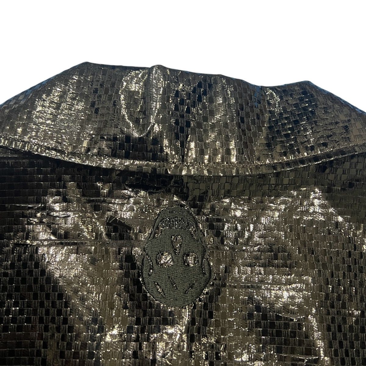 Alexander McQueen Alexander McQueen Glossy Embossed Short Sleeve Shirts Size US L / EU 52-54 / 3 - 12 Thumbnail