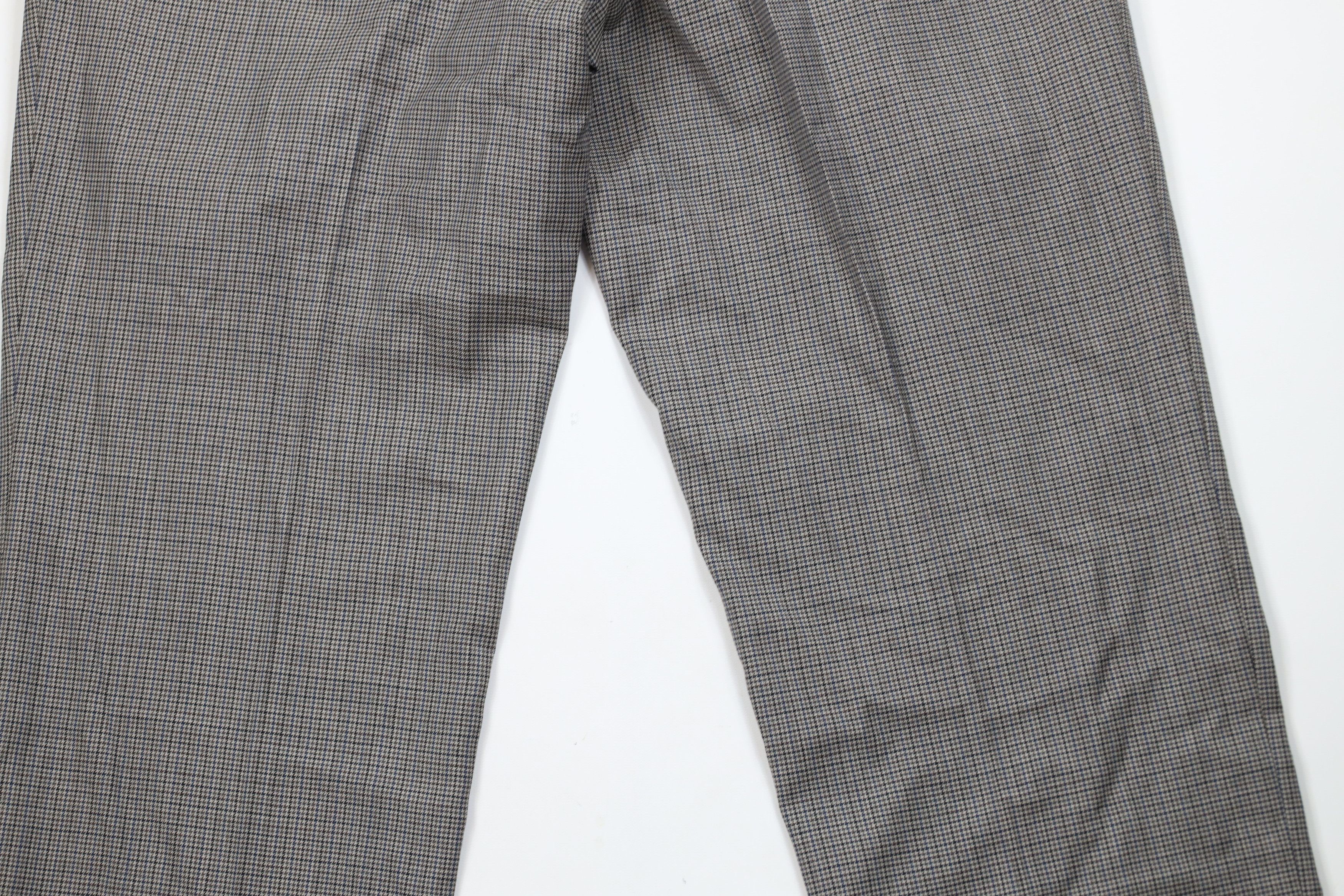 Ralph Lauren Vintage 90s Ralph Lauren Houndstooth Wide Leg Chino Pants Size US 36 / EU 52 - 13 Thumbnail