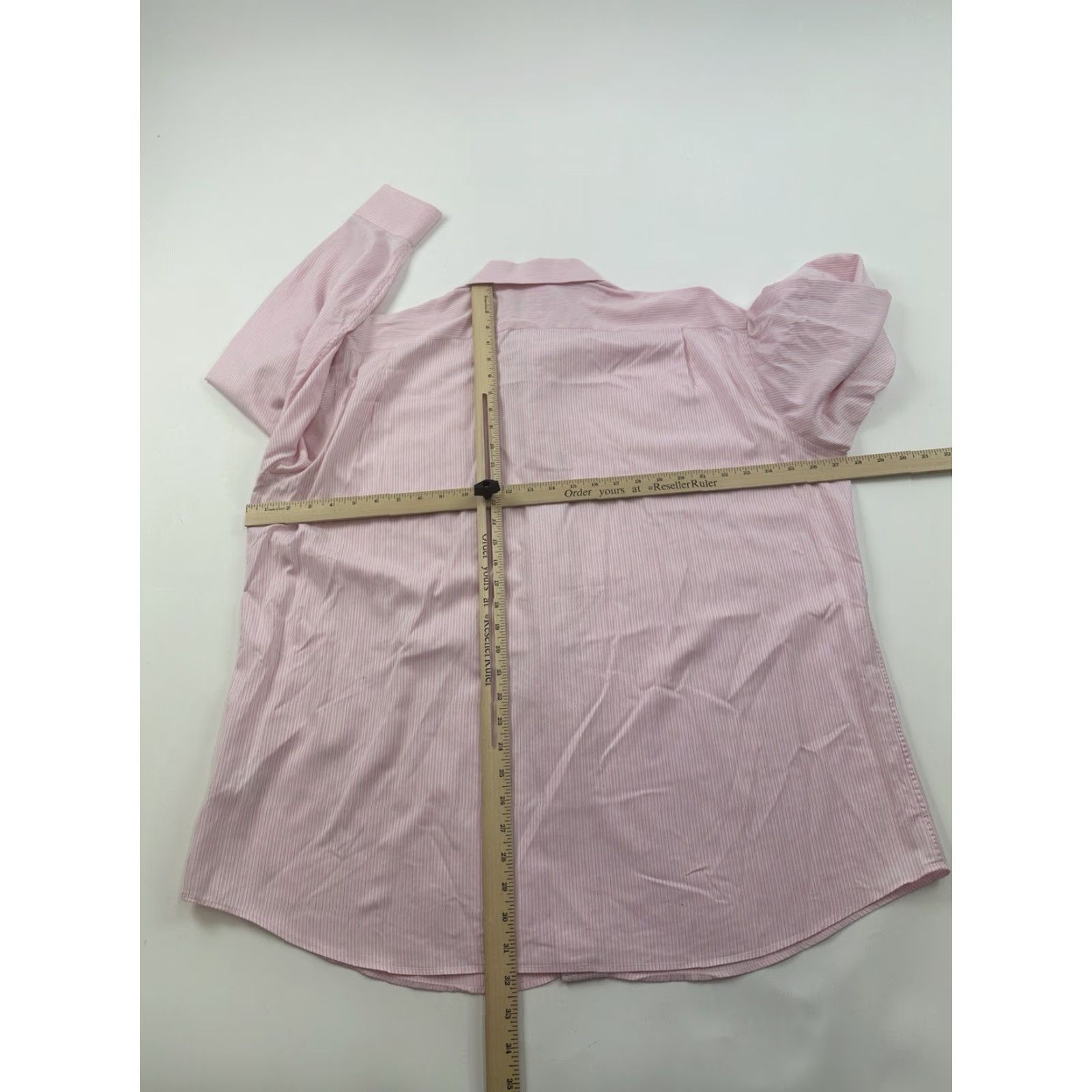Tommy Bahama Tommy Bahama Shirt Men’s 17.5 Pink Striped Button-Up Long Sleeve Shirt Mens Regular 17.5 Cotton Striped Pink Button-Up Size US XXL / EU 58 / 5 - 4 Thumbnail