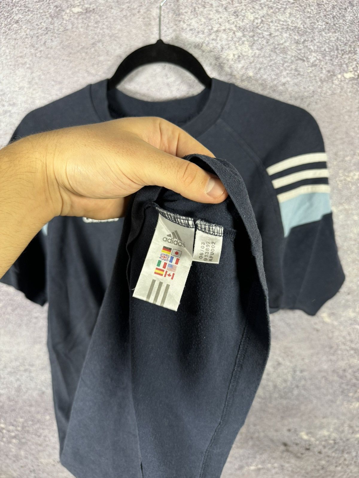 Adidas × Vintage Vintage Real Madrid Adidas Training T Shirt Small size Size US S / EU 44-46 / 1 - 8 Thumbnail