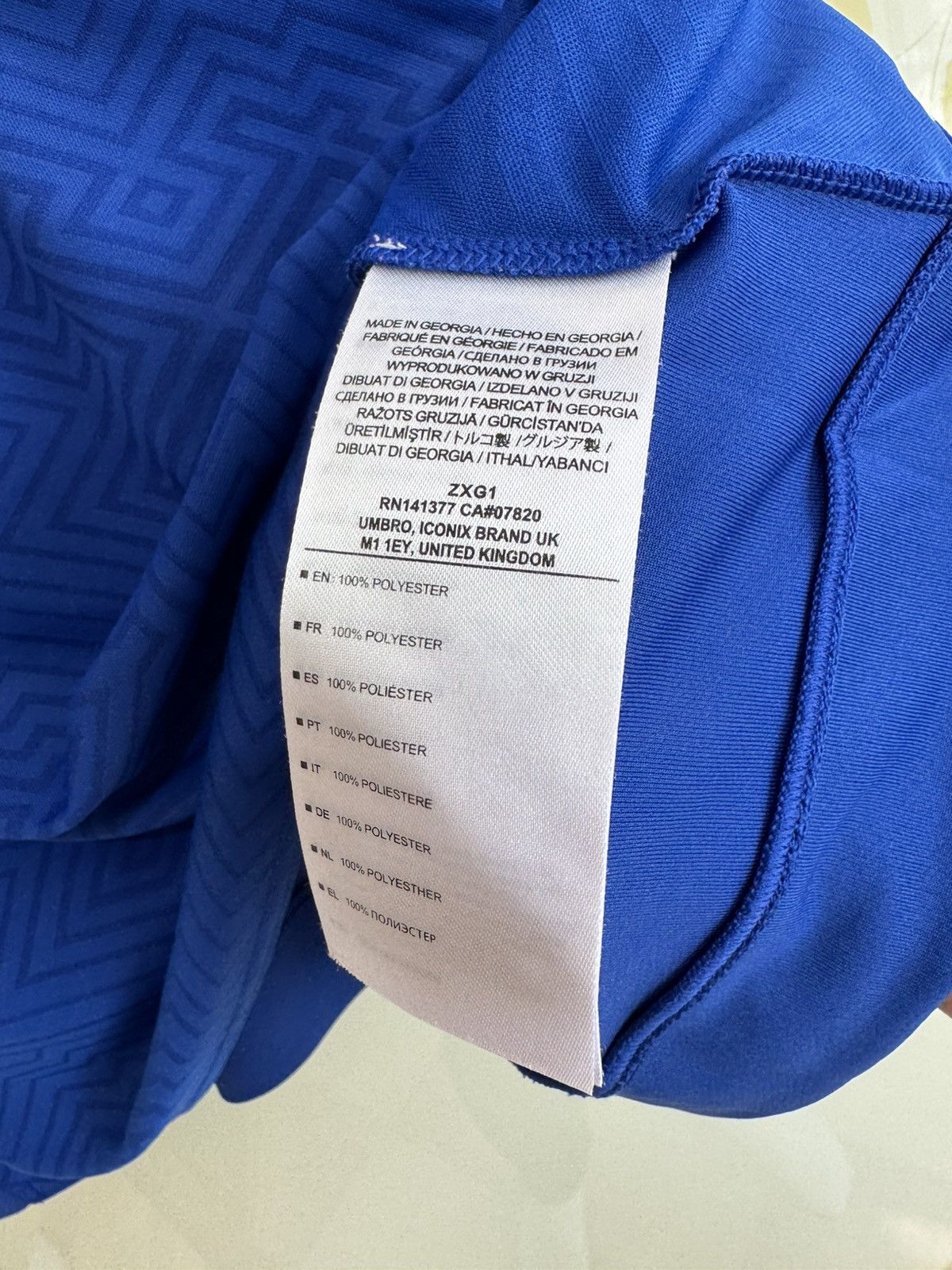 Umbro Schalke 2018-2019 Home Soccer Jersey Football Kit Shirt Size US XL / EU 56 / 4 - 12 Thumbnail
