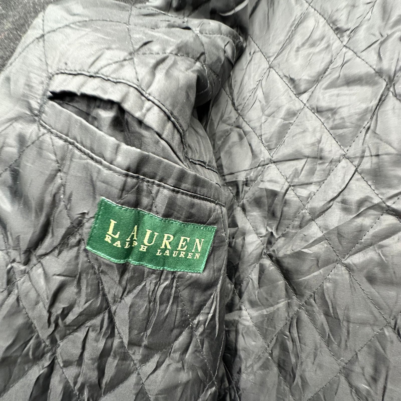 Lauren Ralph Lauren VTG 2006 Lauren Ralph Lauren Cambridge Coat 44 Large Black Size US L / EU 52-54 / 3 - 3 Thumbnail