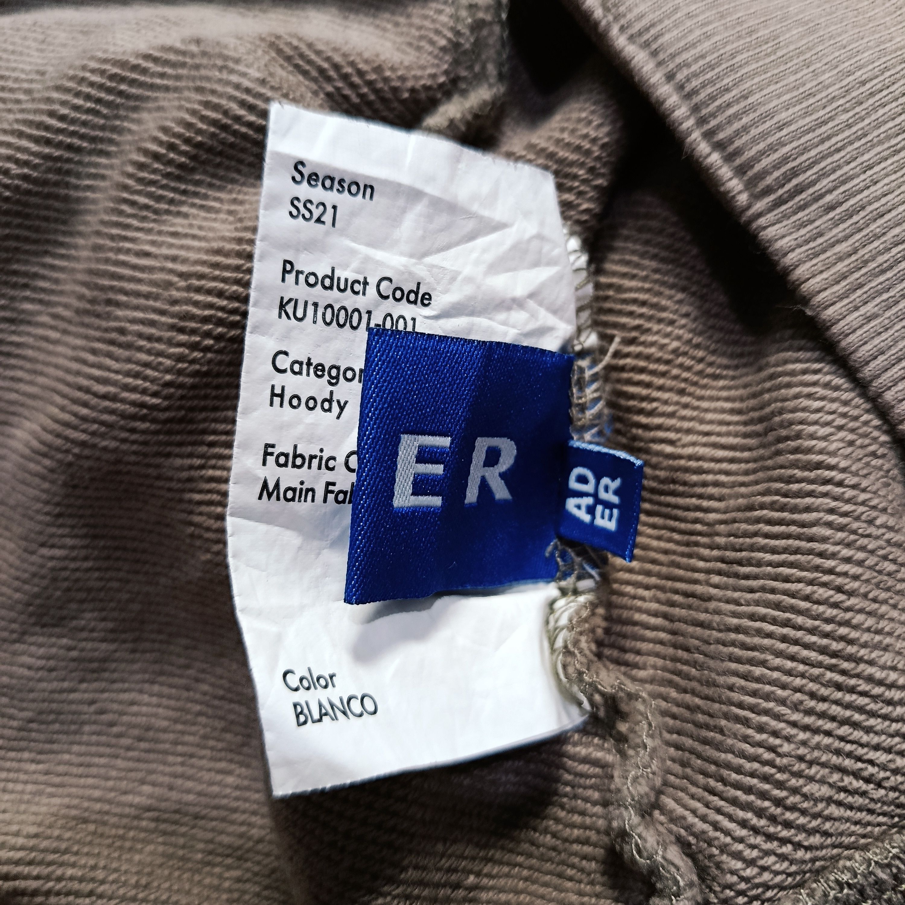 Ader Error Ader Error SS21 Full-Zip Hoodie – Portugal Made Size US M / EU 48-50 / 2 - 10 Thumbnail