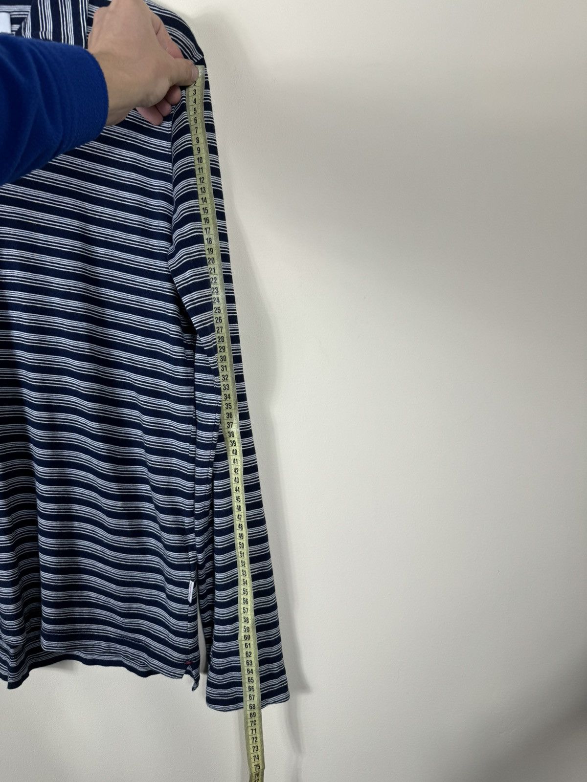 Designer × Orlebar Brown Orlebar Brown tailored fit striped long sleeve Size US M / EU 48-50 / 2 - 9 Thumbnail