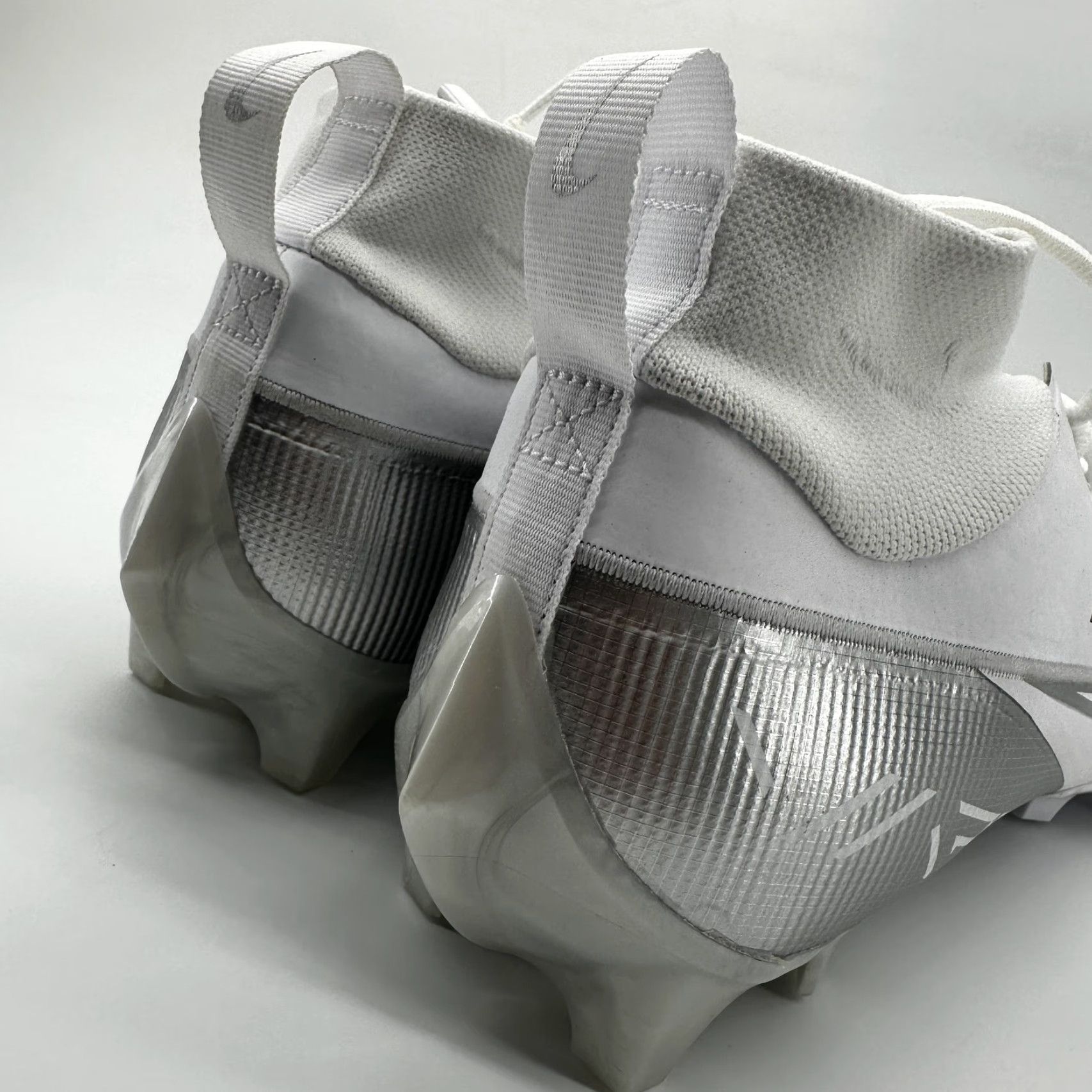 Nike Nike Vapor Shoes Mens Size 16 White Silver Football Cleats Mid Top DA1456-702 Size US L / EU 52-54 / 3 - 6 Thumbnail
