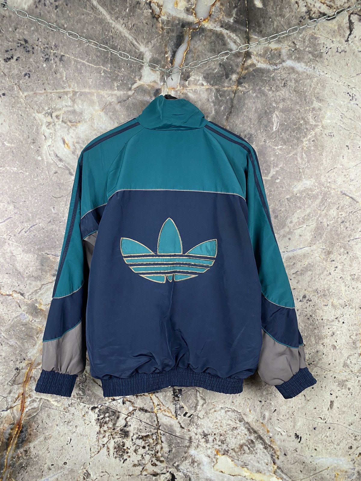 Adidas × Vintage Men’s Adidas Jacket Vintage Streetwear Size Large Size US L / EU 52-54 / 3 - 9 Thumbnail