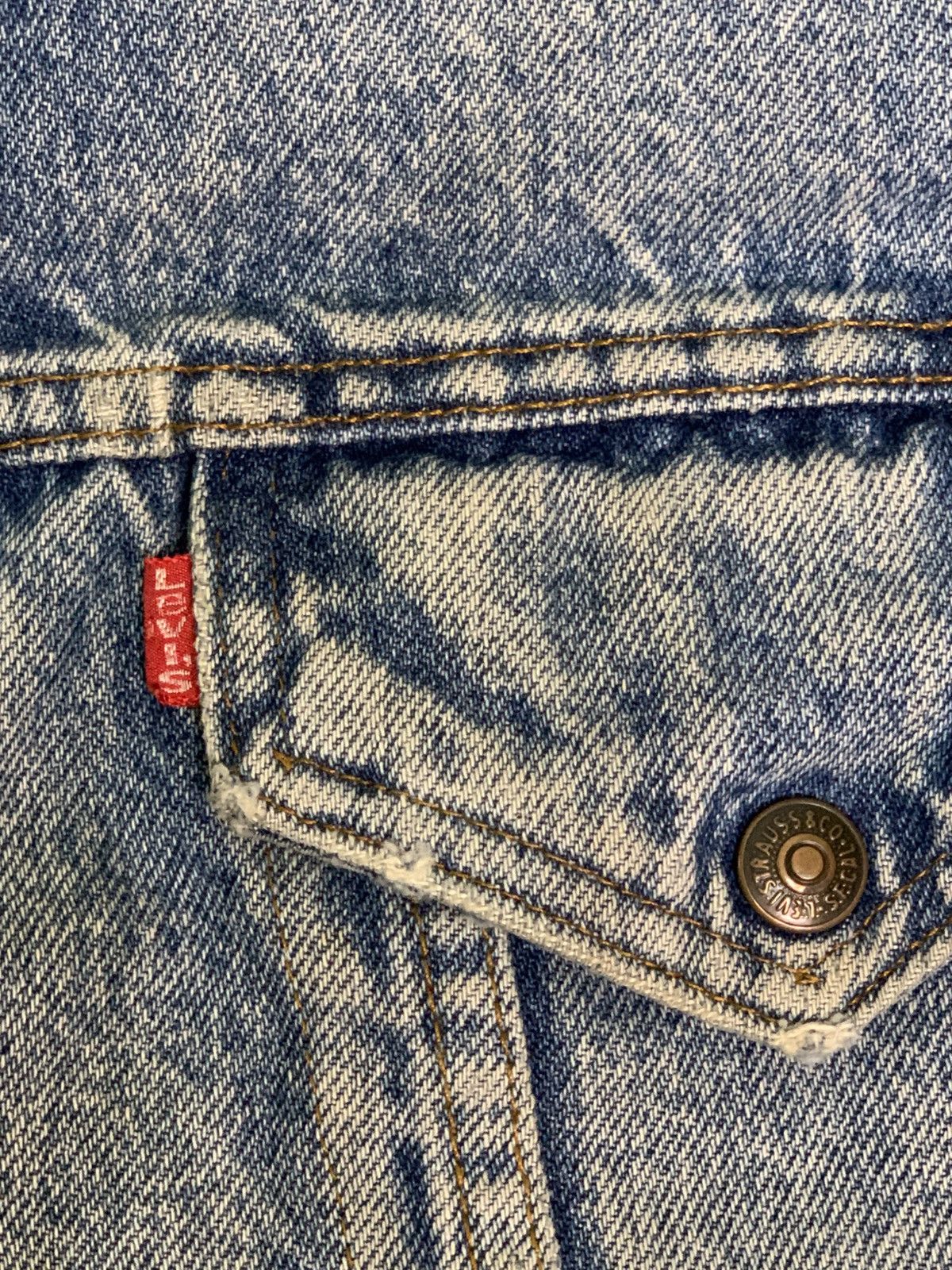 Levi's Vintage Clothing Rare Design Vintage Levi’s Sherpa jackets Size L / US 10 / IT 46 - 7 Thumbnail