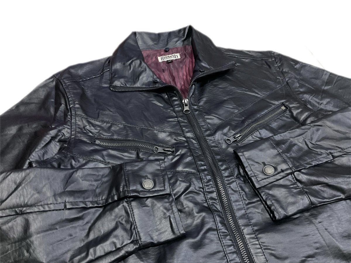 Hysteric Glamour × Japanese Brand × Seditionaries 🔥Sick Y2K Growth By In The Attic Zipper Leather Jacket Goth Size US M / EU 48-50 / 2 - 2 Thumbnail