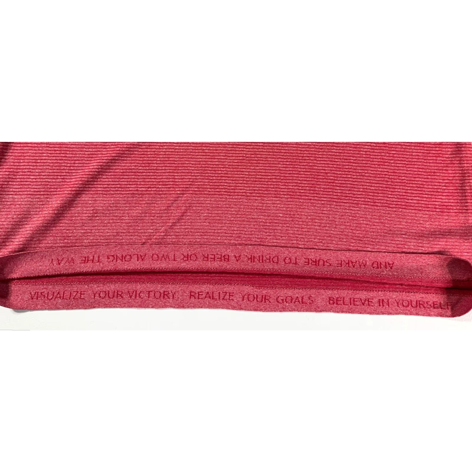 Lululemon VINTAGE Lululemon Metal Vent Tech T-Shirt Men Red L Size US L / EU 52-54 / 3 - 6 Thumbnail