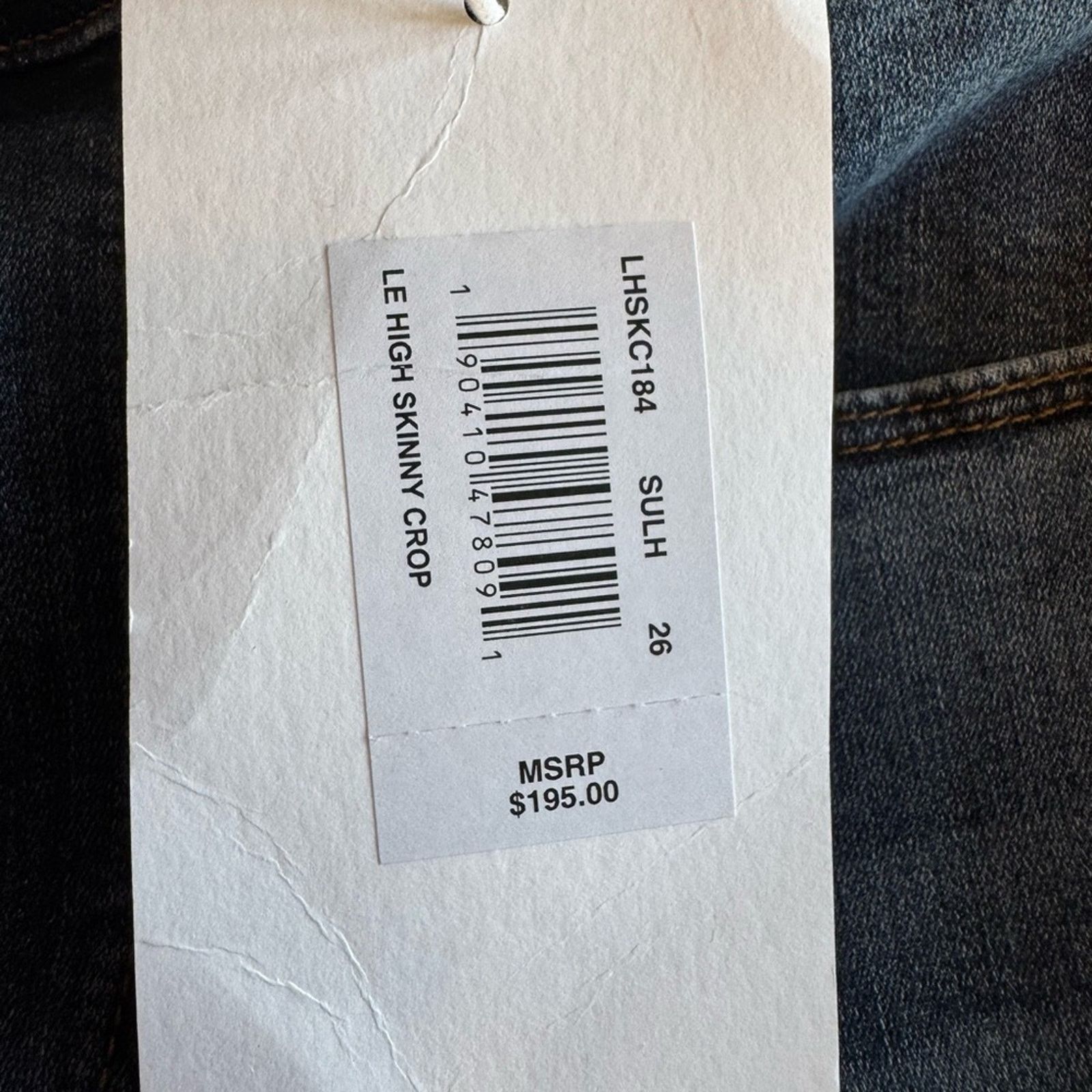 Frame NWT Frame Le High Waist Skinny Cropped Jeans Size 26" / US 2 / IT 38 - 7 Thumbnail