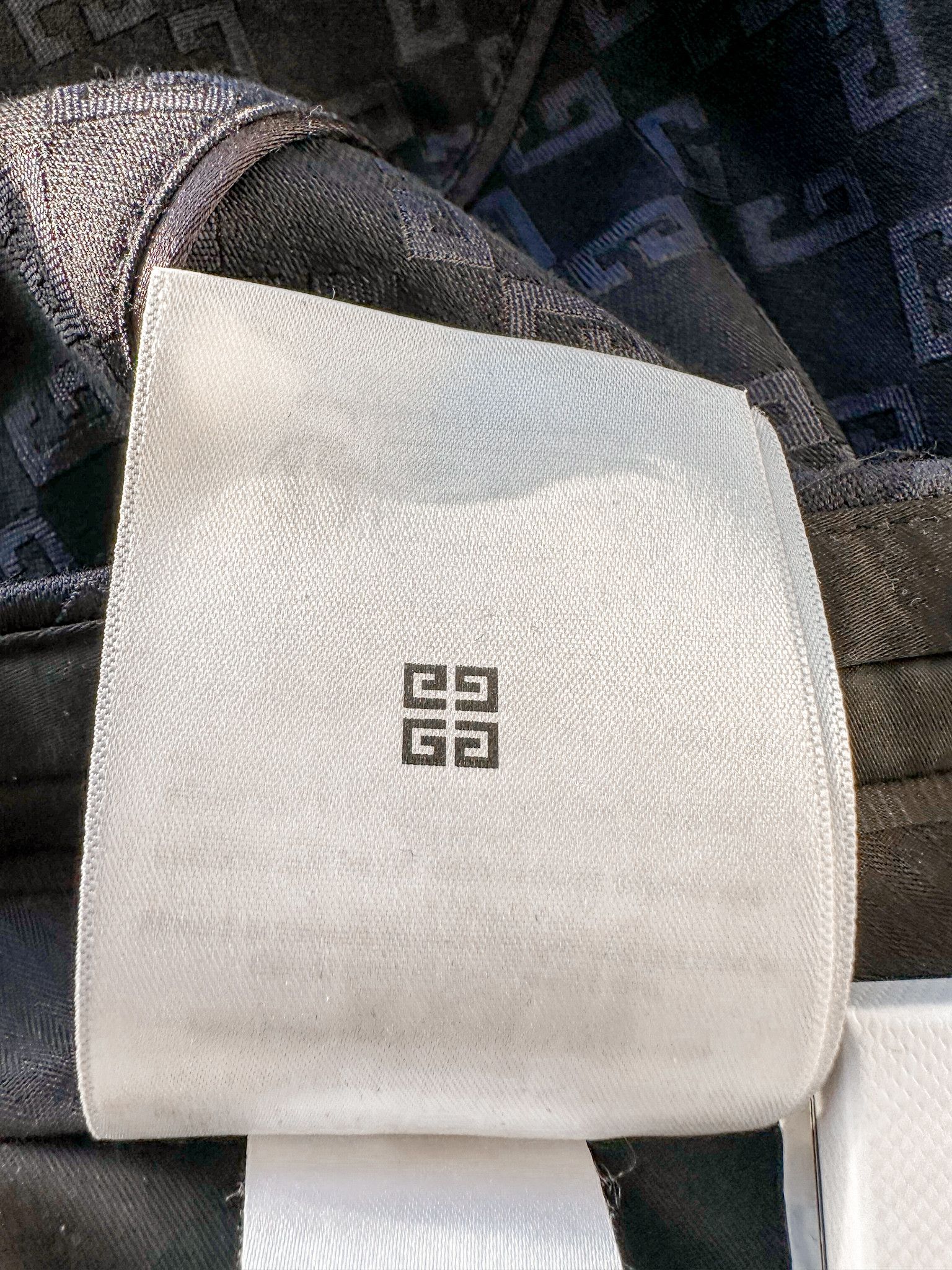 Givenchy Givenchy 4G-Logo Straight-Leg Wool and Silk-Blend Trousers Size 38R - 13 Thumbnail