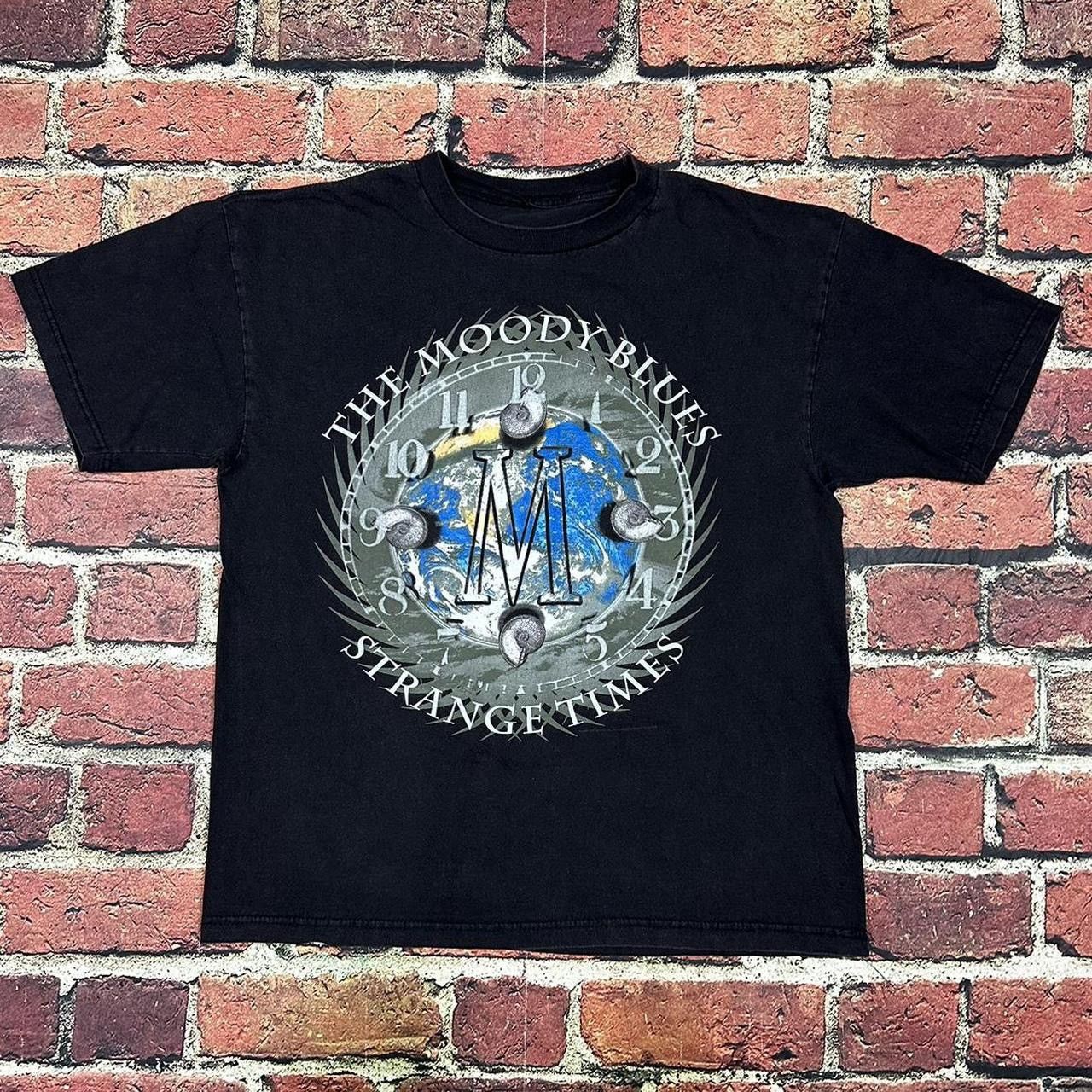 Band Tees Vintage THE MOODY BLUES Strange Times 1999 Band T Shirt Size US L / EU 52-54 / 3 - 1 Thumbnail