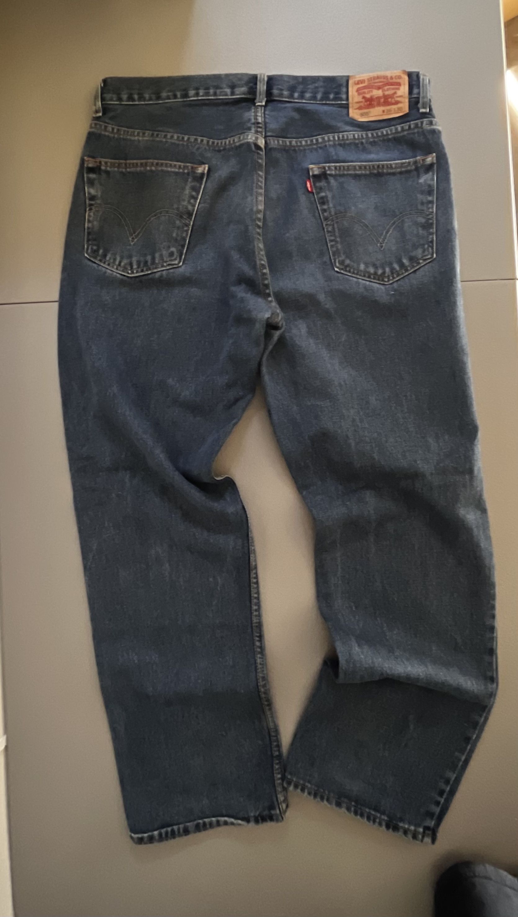 Levi's Blue Levi 505s regular fit Size US 36 / EU 52 - 3 Thumbnail
