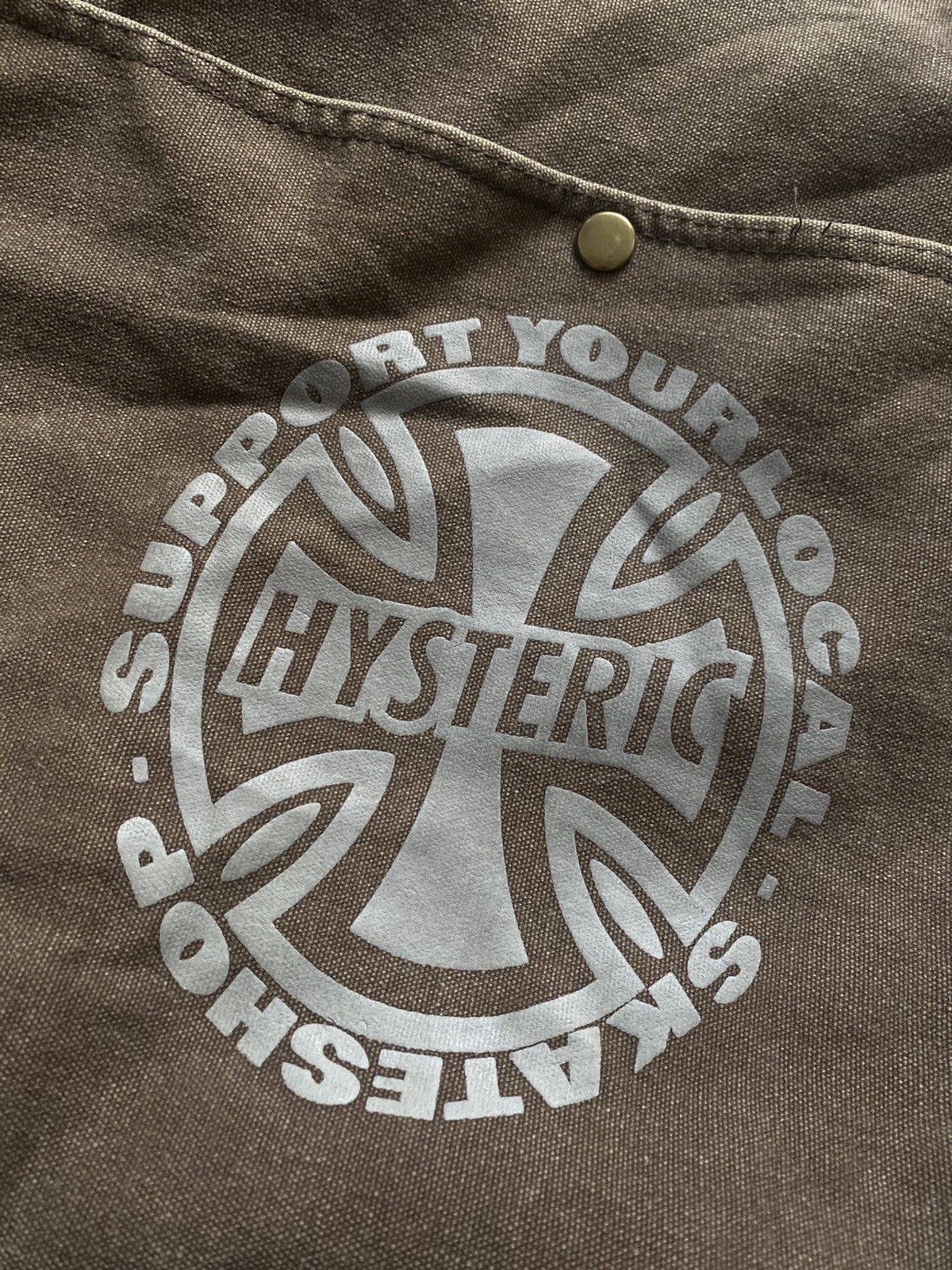 Rare Hysteric Glamour Capsule Collection Canvas Tote Bag