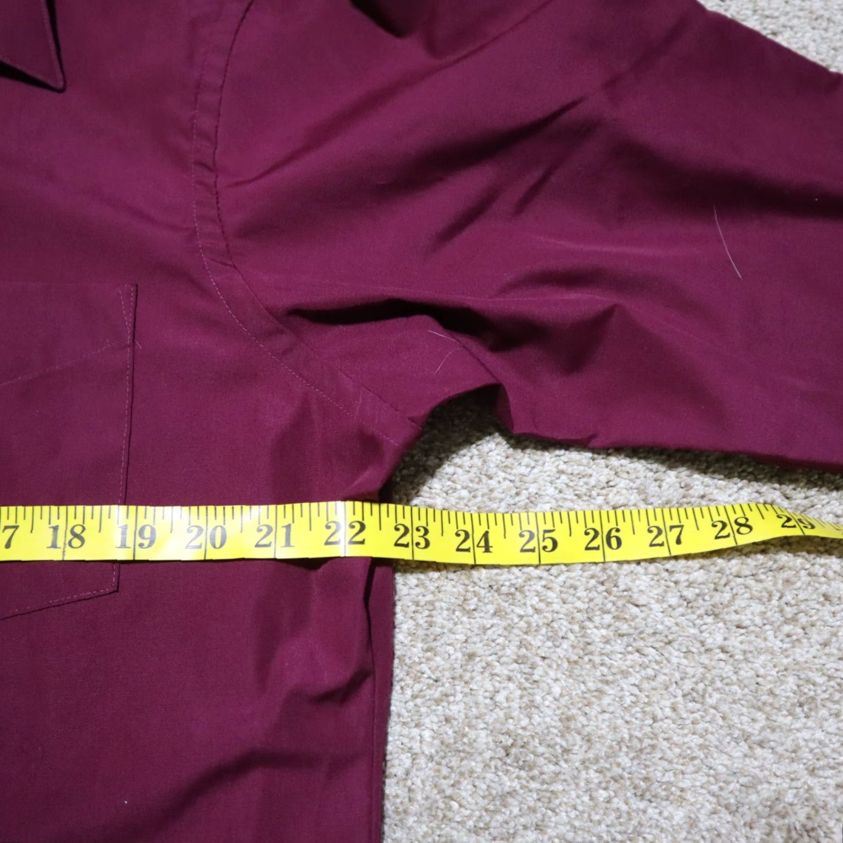 Van Heusen Van Heusen Shirt Button-Up 17 32/33 Purple Long Sleeve Mens Size 17 32/33 Cotton Blend Striped Casual Front Button-Up Shirt Mens Size US XL / EU 56 / 4 - 5 Thumbnail