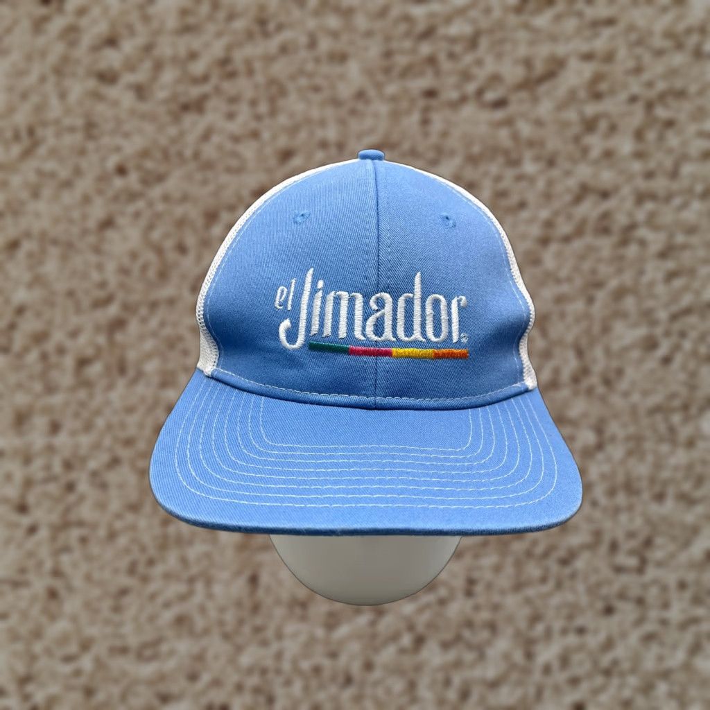 Port Authority Port Authority el Jimador Tequila Hat Cap Snap Back Adult One Size Blue Cotton Polyester Blend Trucker Hat Mens Beach Outdoor Tequila Size ONE SIZE - 1 Thumbnail