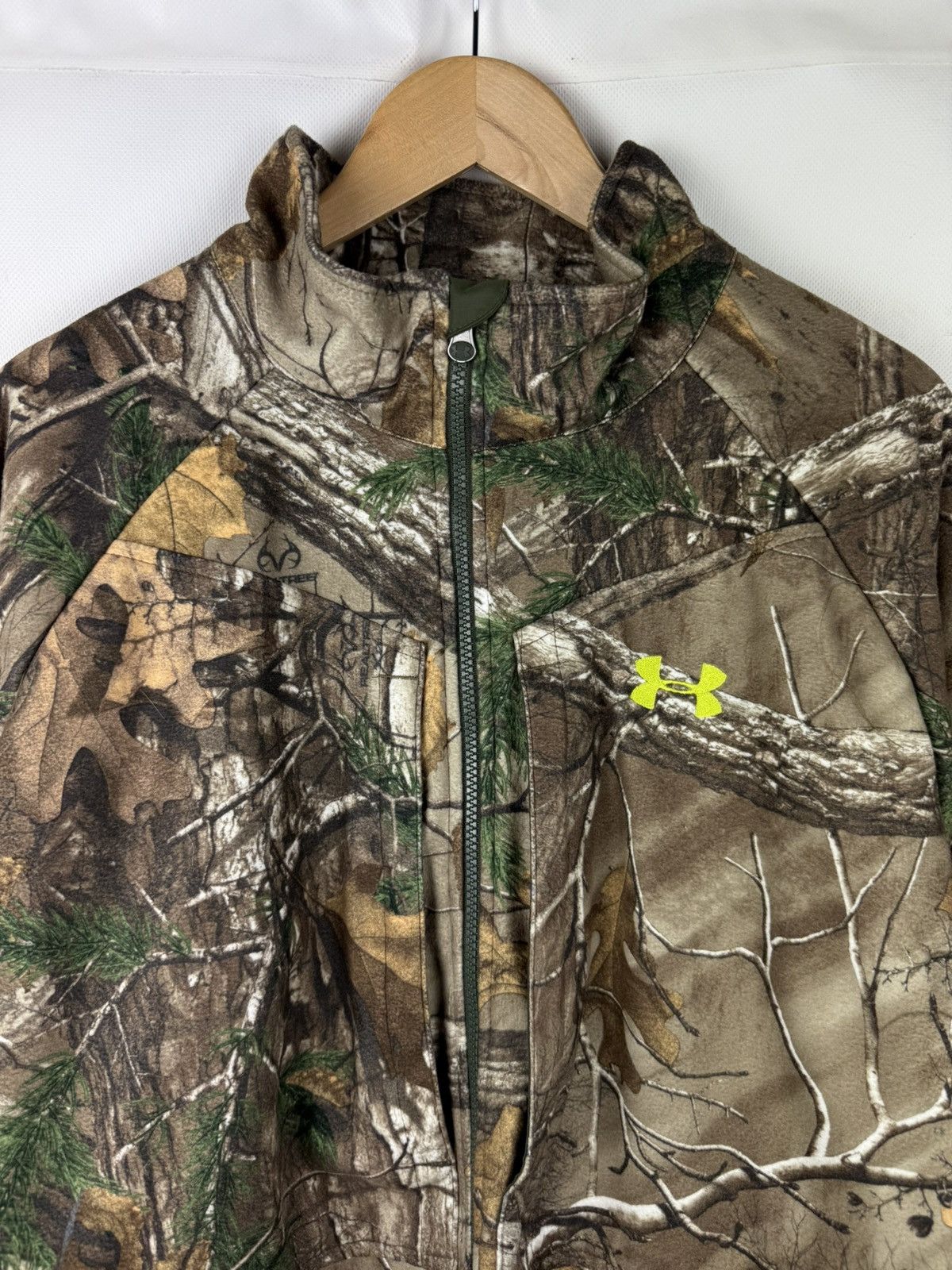 Under Armour Under Armour Scent Control Realtree Hunting Fleece Jacket Size US XXL / EU 58 / 5 - 8 Thumbnail